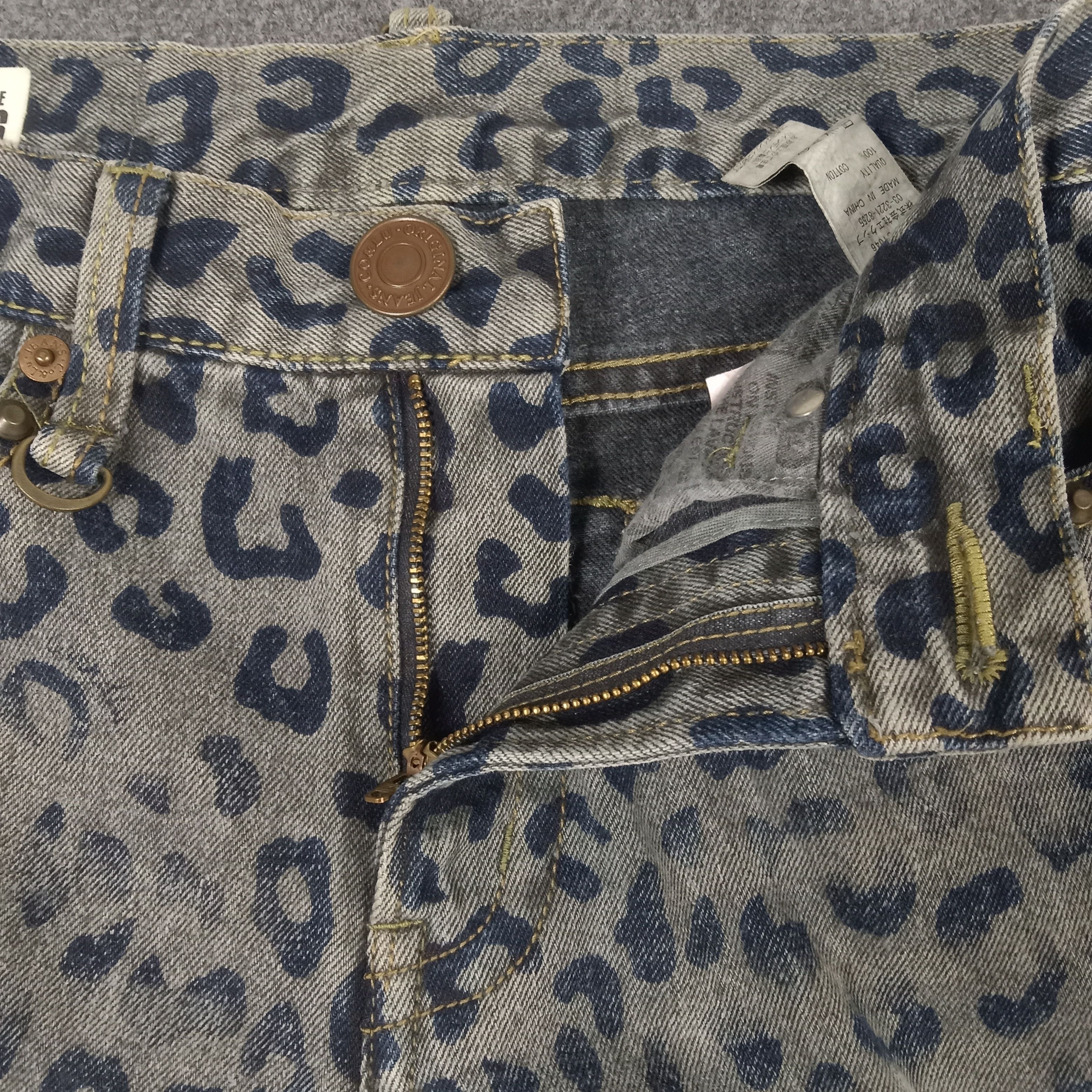 Japanese Brand × Vintage Co & Lu Leoped Like Hysteric Style Denim Jeans Size US 30 / EU 46 - 13 Thumbnail