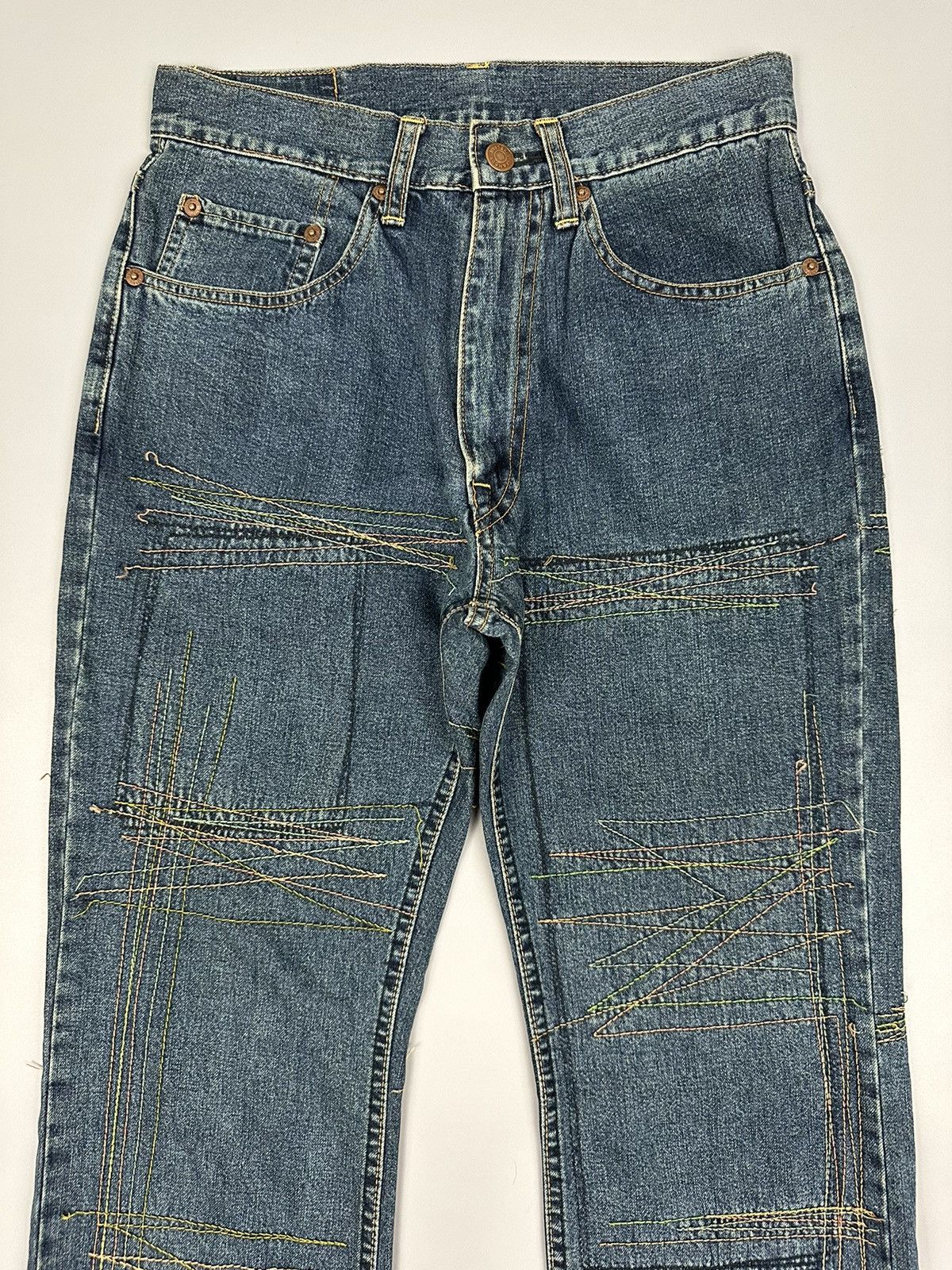 Hysteric Glamour × Japanese Brand 🔥Rare🔥 Kinky Hysteric Glamour Flared Denim Size US 28 / EU 44 - 5 Thumbnail