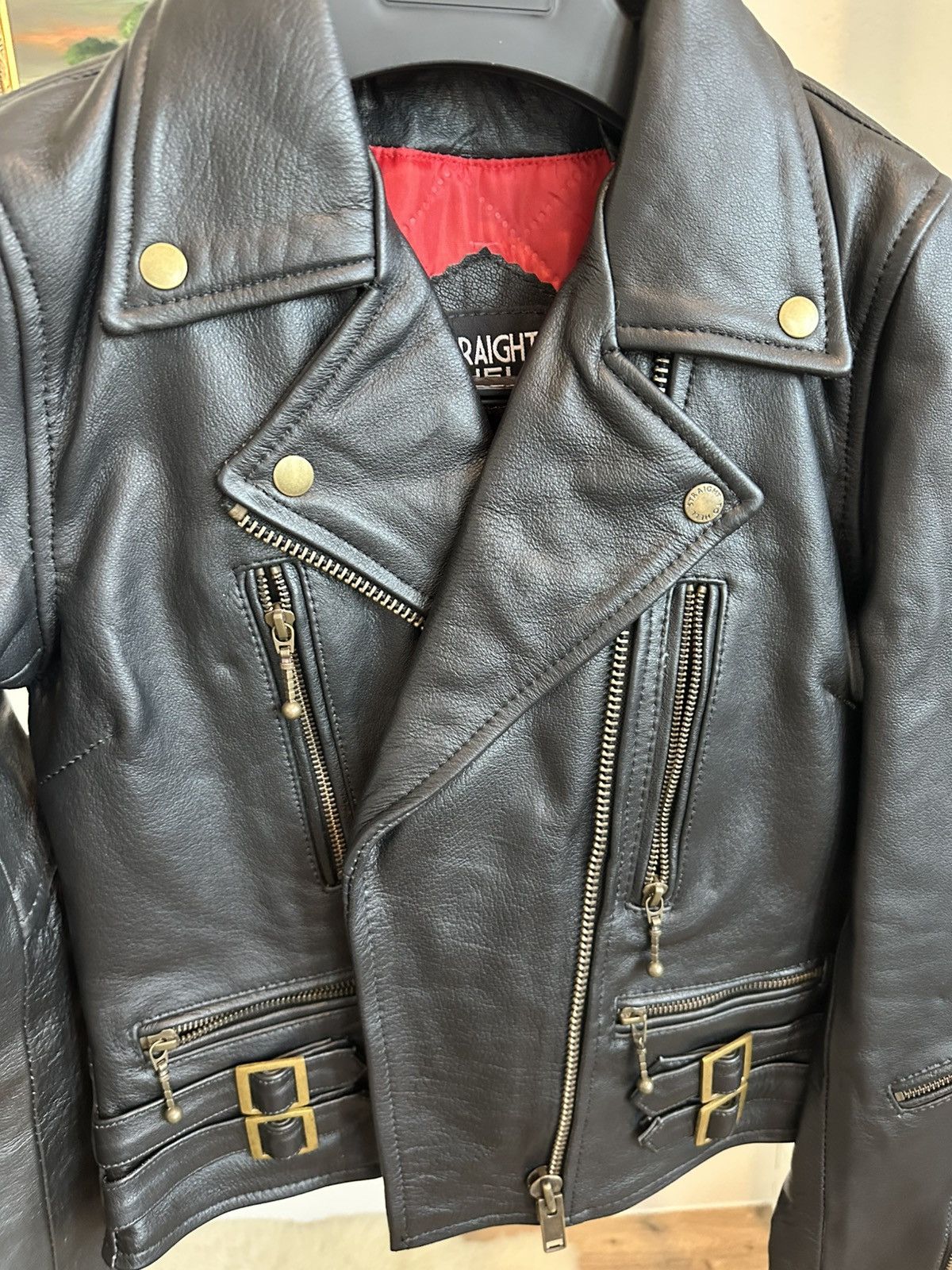 Straight To Hell Straight to Hell Leather Jacket - Defector Size S / US 4 / IT 40 - 2 Thumbnail