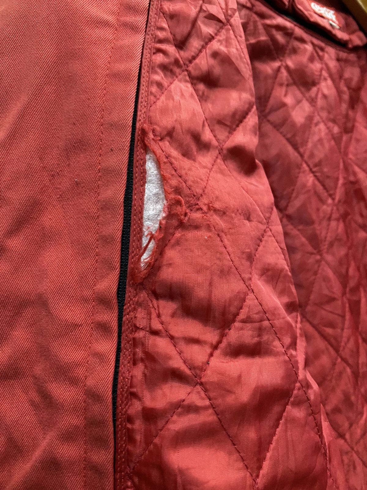 Vintage Vtg Coca Cola Speel Out Zipper Jacket Quilted (L) Size US L / EU 52-54 / 3 - 12 Thumbnail