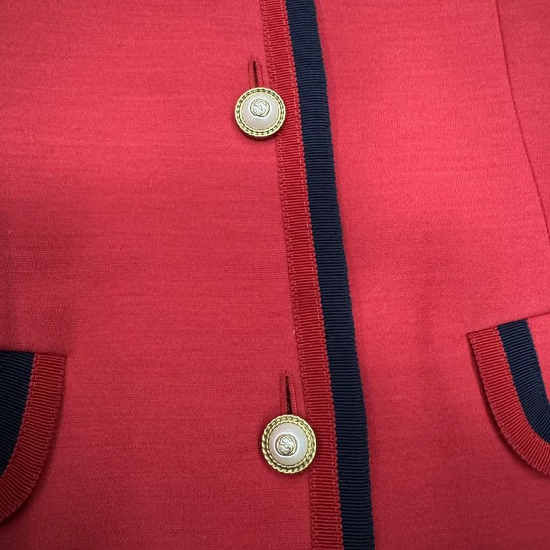 Gucci GucciRed button multi-pocket noble style jacket 2503-Nextar Size S / US 4 / IT 40 - 4 Thumbnail