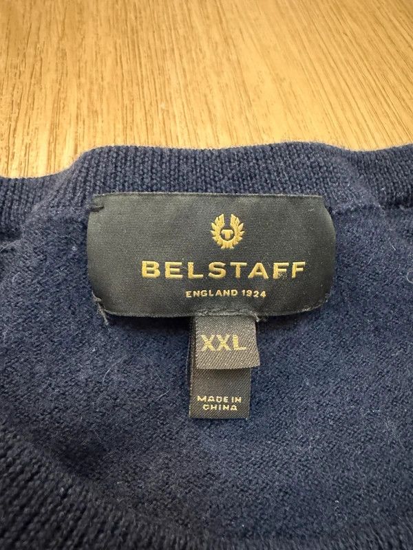 Belstaff Belstaff Kerrigan Crewneck Jumper Merino Wool Sweater XXL L Size US L / EU 52-54 / 3 - 7 Thumbnail