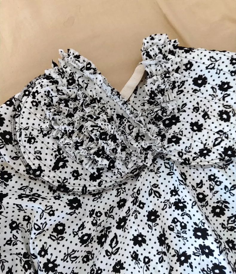 Comme des Garcons Comme Des Garcons Short sleeve shirt with petal collar dec Size M / US 6-8 / IT 42-44 - 3 Thumbnail