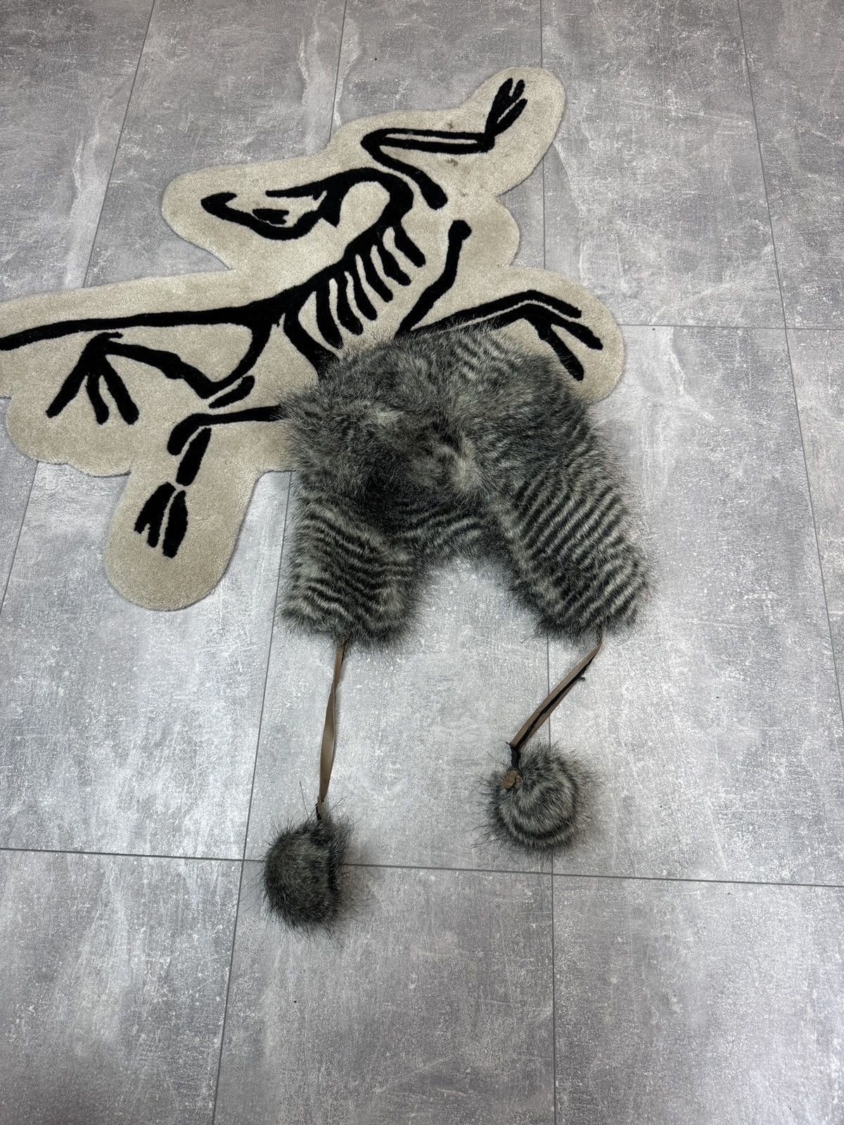 Hysteric Glamour Vintage Y2K Faux Fur Trapper Ushanka Winter Hat Fuzzy hats Size ONE SIZE - 1 Thumbnail
