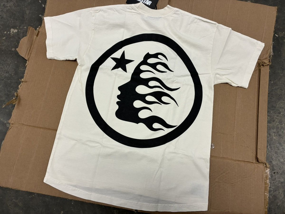 Hellstar classic tee t-shirt white size medium NEW