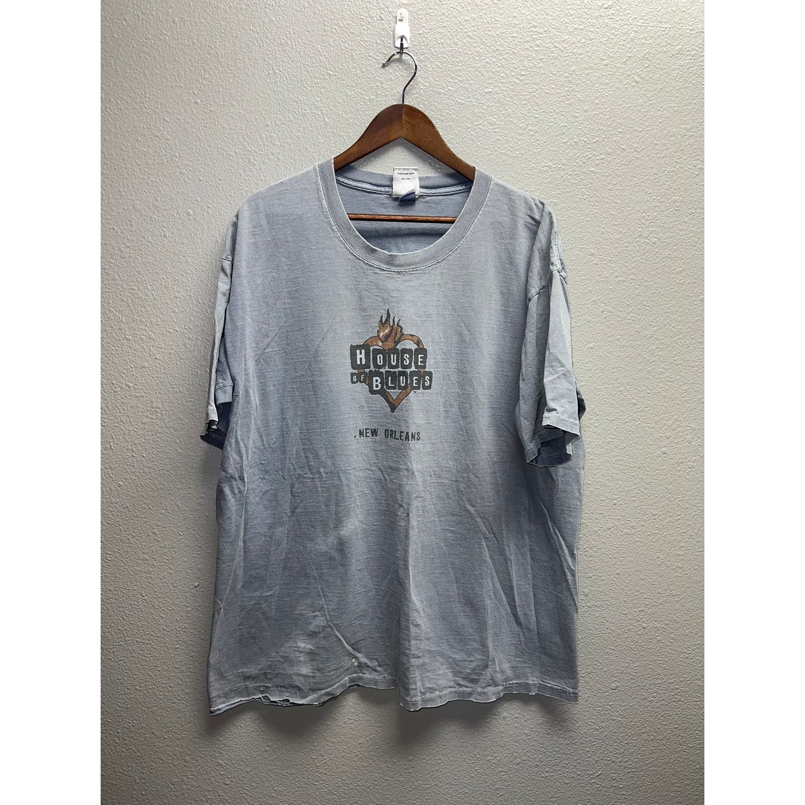 Vintage Vintage House Of Blues New Orleans Shirt Tour Tee 90s VTG XL Size US XL / EU 56 / 4 - 2 Thumbnail
