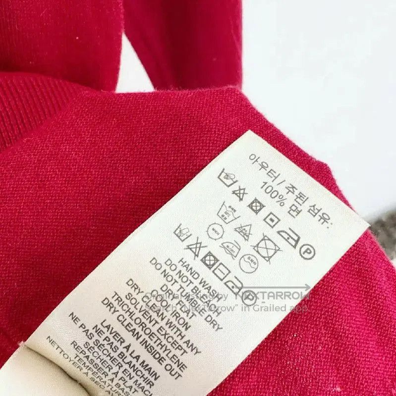 Burberry Burberry Women's Red Long Sleeve Cardigan. Size M / US 6-8 / IT 42-44 - 5 Thumbnail