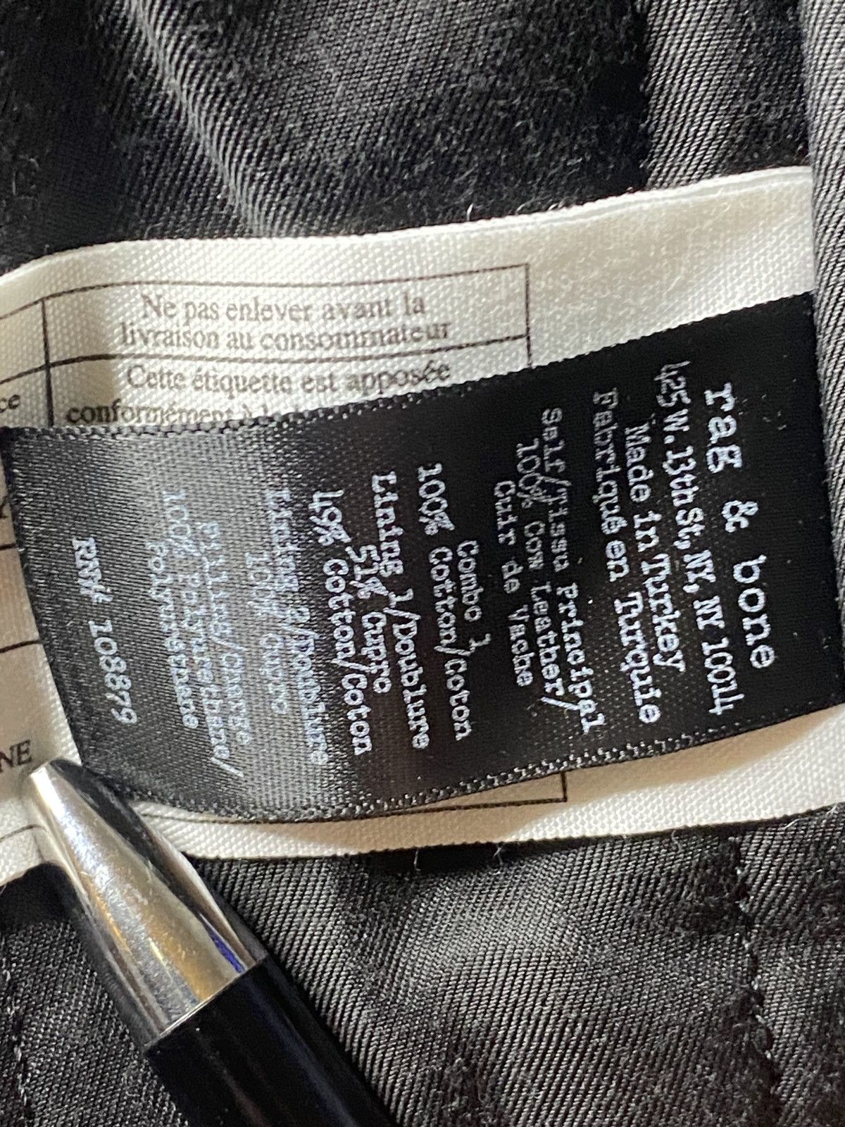 Rag & Bone Rag & Bone leather jacket - Size 38 Size US M / EU 48-50 / 2 - 16 Thumbnail