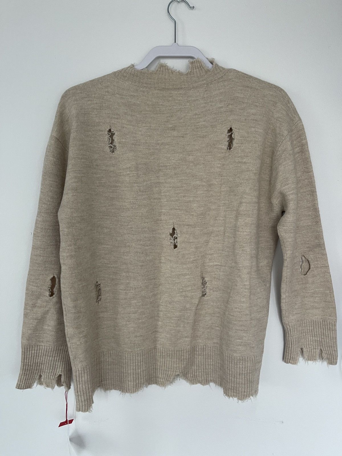 Issey Miyake Issey Miyake Distressed Sweater Size US S / EU 44-46 / 1 - 2 Thumbnail