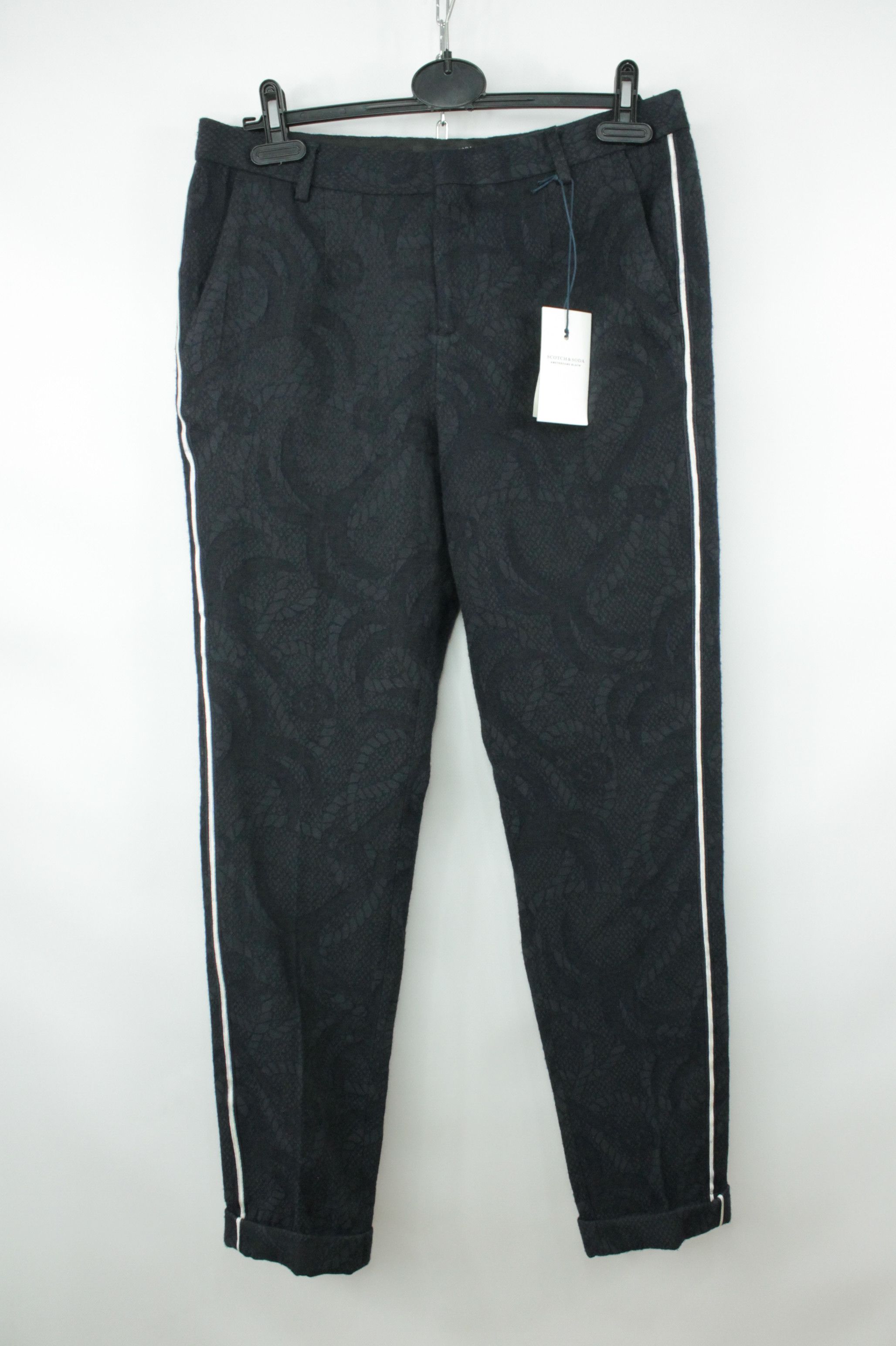 Scotch & Soda Scotch & Soda Clean Jacquard Wool Blend Chino Pants Size 28" / US 6 / IT 42 - 1 Thumbnail