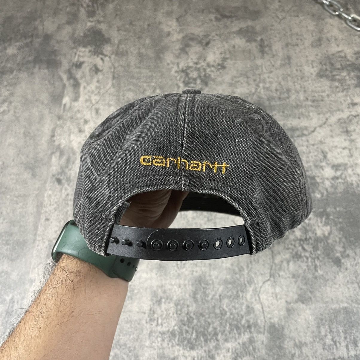 Carhartt Carhartt Duck Canvas Vintage Snapback hat Size ONE SIZE - 3 Thumbnail