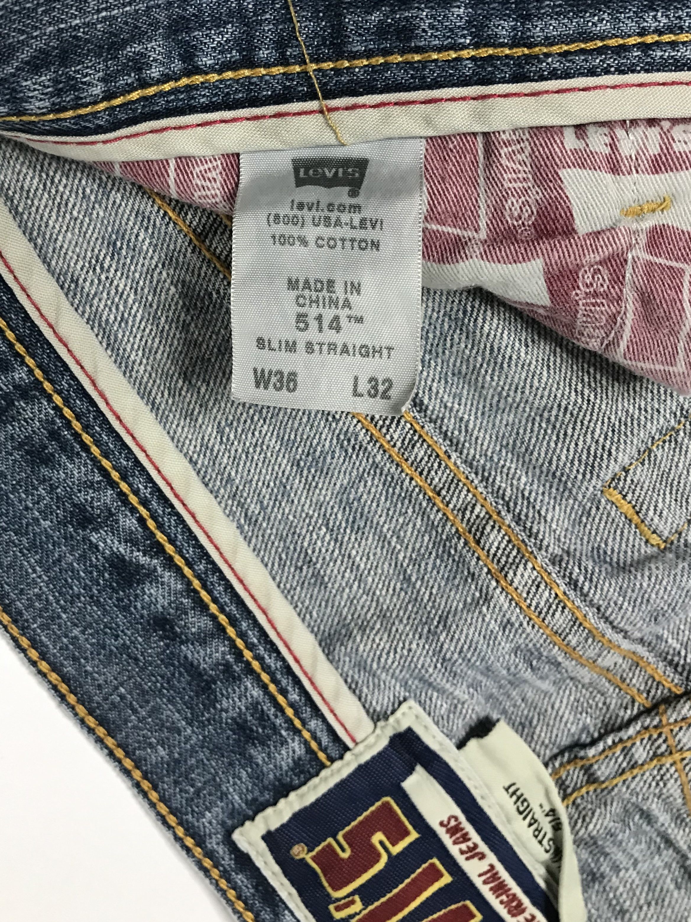 Levi's Vintage Clothing Levis 514 Slim Straight Vintage Denim Pants W36 L32 Size US 36 / EU 52 - 11 Thumbnail