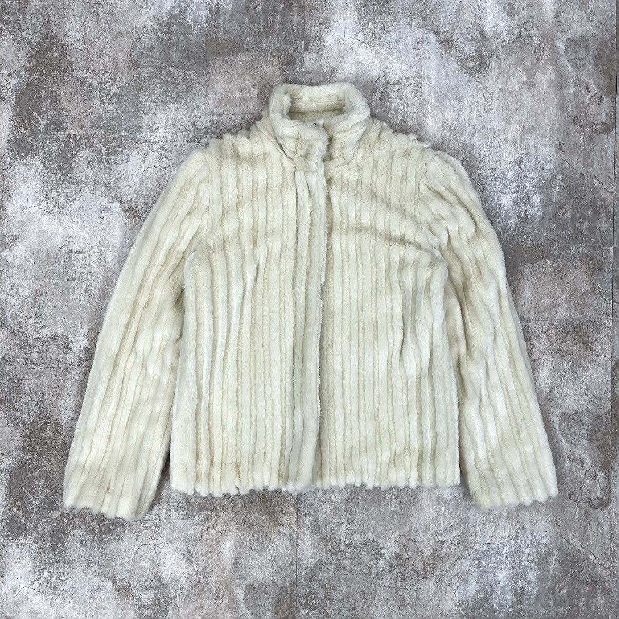 If Six Was Nine × Japanese Brand × Vintage Y2K FAUX FUR JACKET FUZZY FLEECE ZIP Size US M / EU 48-50 / 2 - 6 Thumbnail