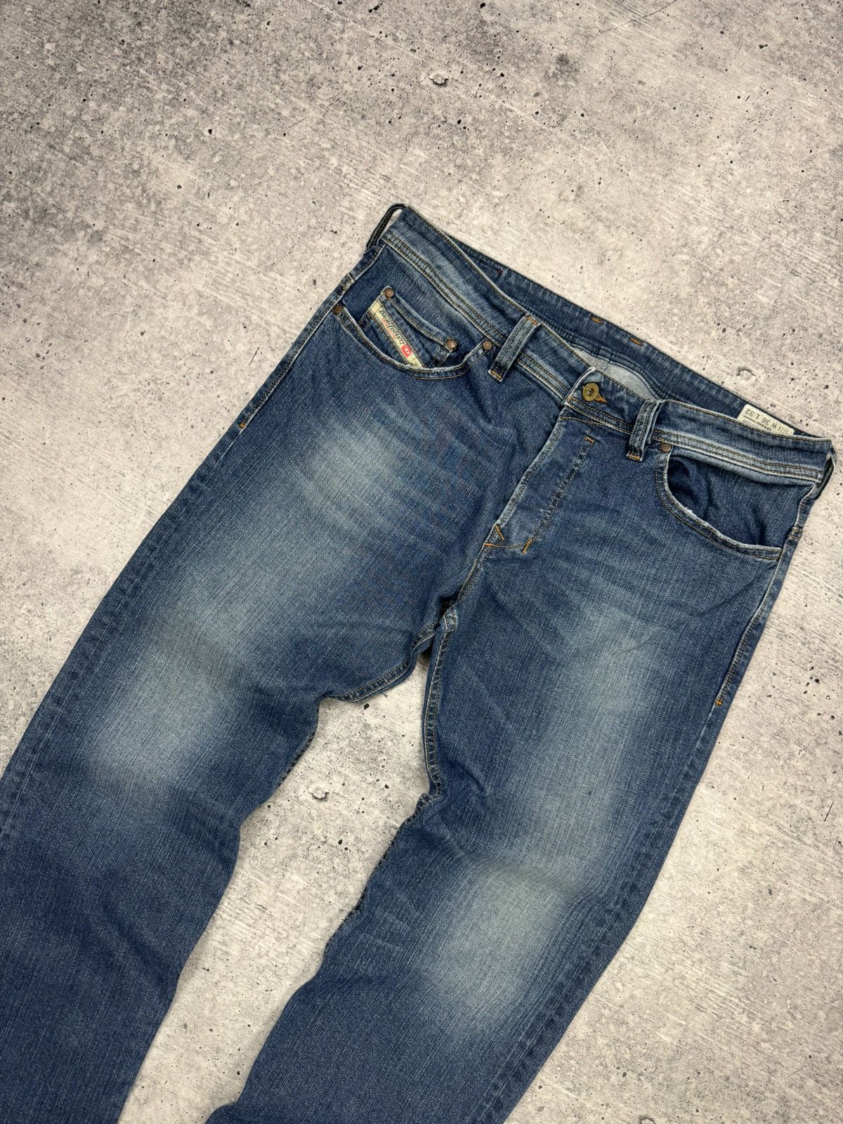 Diesel Vintage Diesel 90’s Y2K Style Blue Stonewashed Jeans Pants Size US 36 / EU 52 - 7 Thumbnail