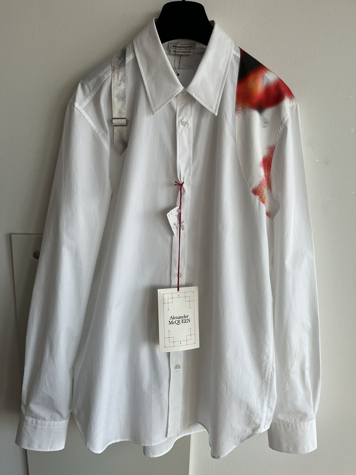 Alexander McQueen × MCQ × McQ Alexander McQueen Brand New Alexander McQueen Super Runway Shirt RARE Size US L / EU 52-54 / 3 - 19 Thumbnail