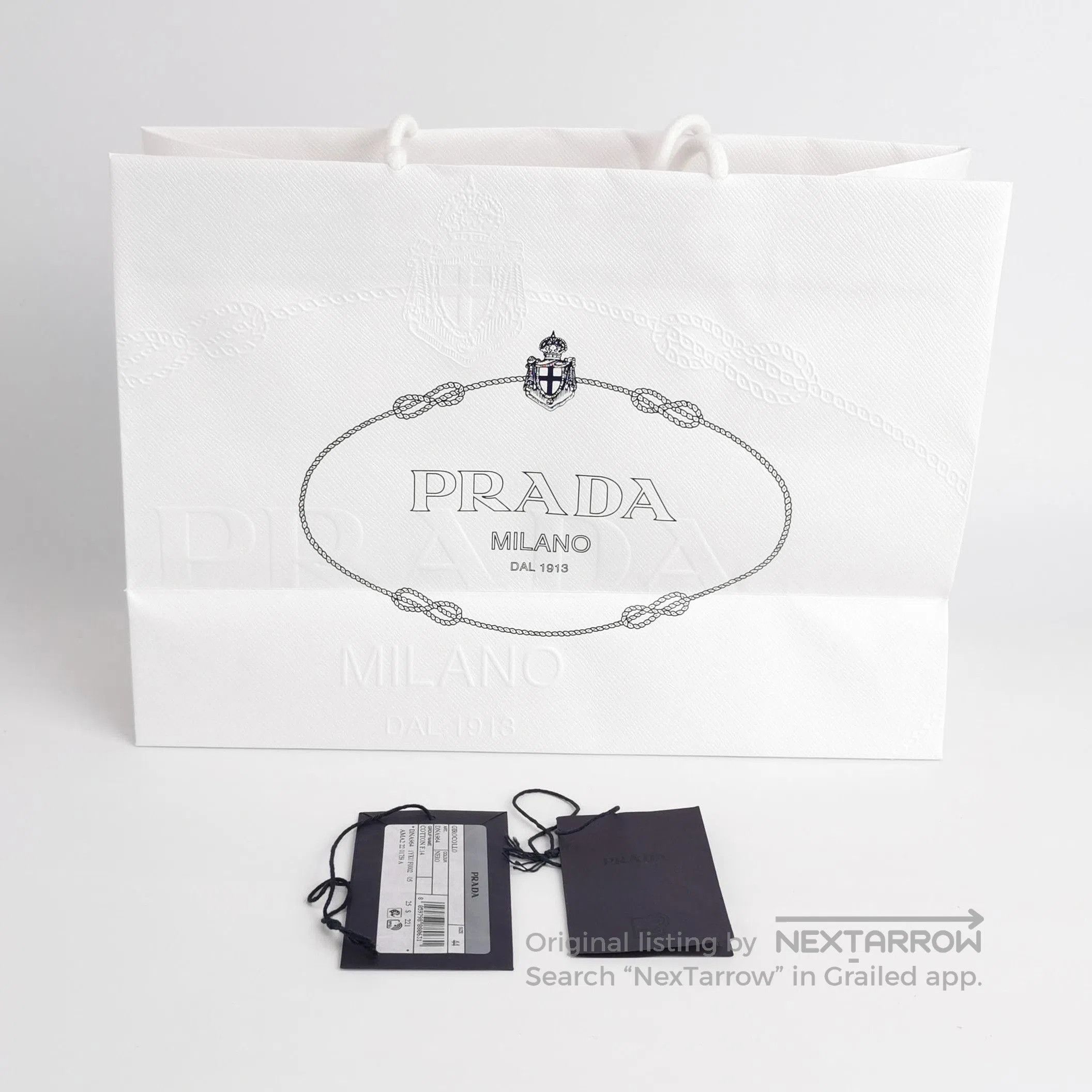 Prada Prada Black Cotton Crew Neck Sweater . Size L / US 10 / IT 46 - 3 Thumbnail