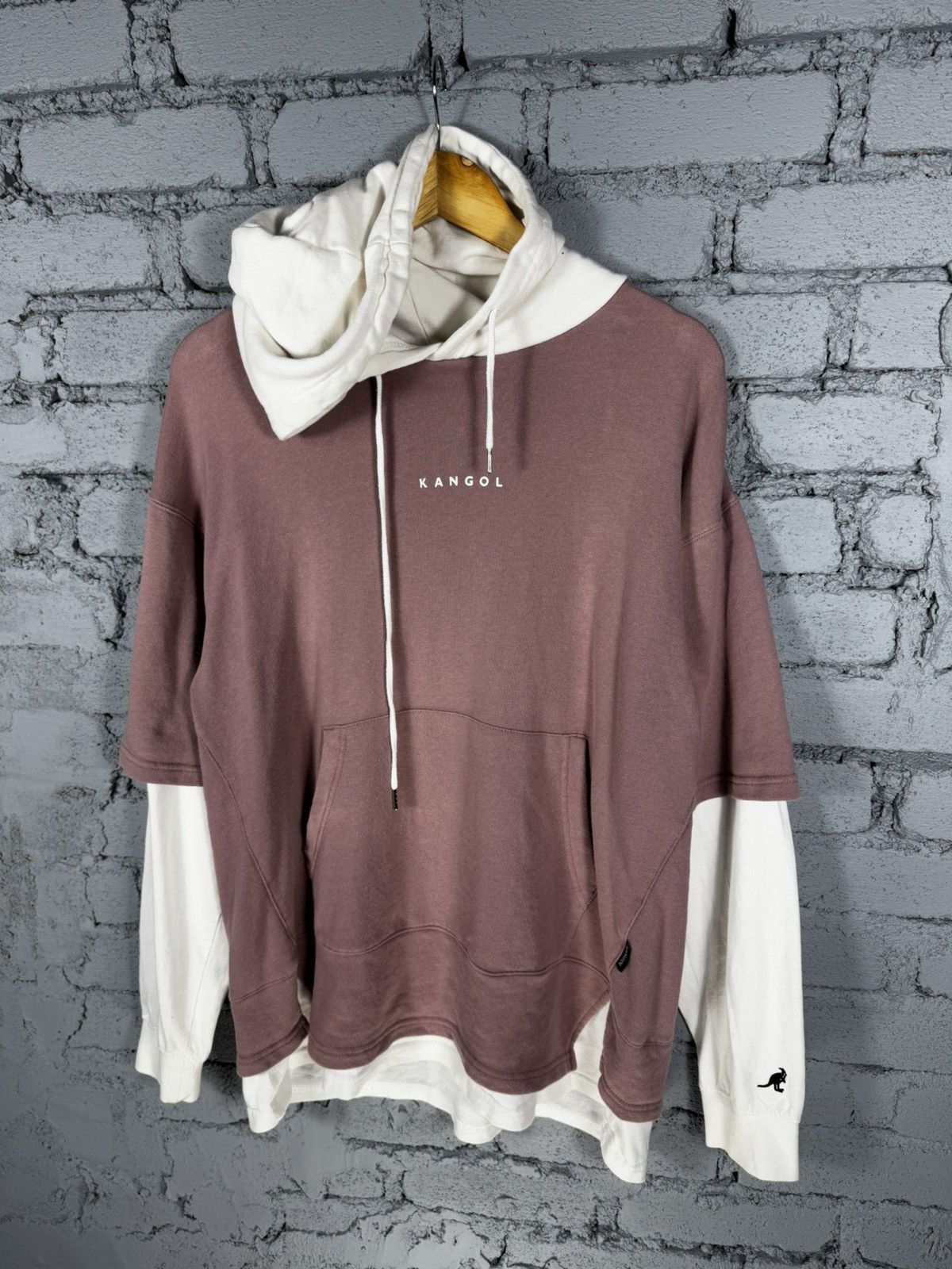 Kangol Vintage Kangol Extender Hoodie Centre Logo Sweatshirt Size US M / EU 48-50 / 2 - 3 Thumbnail