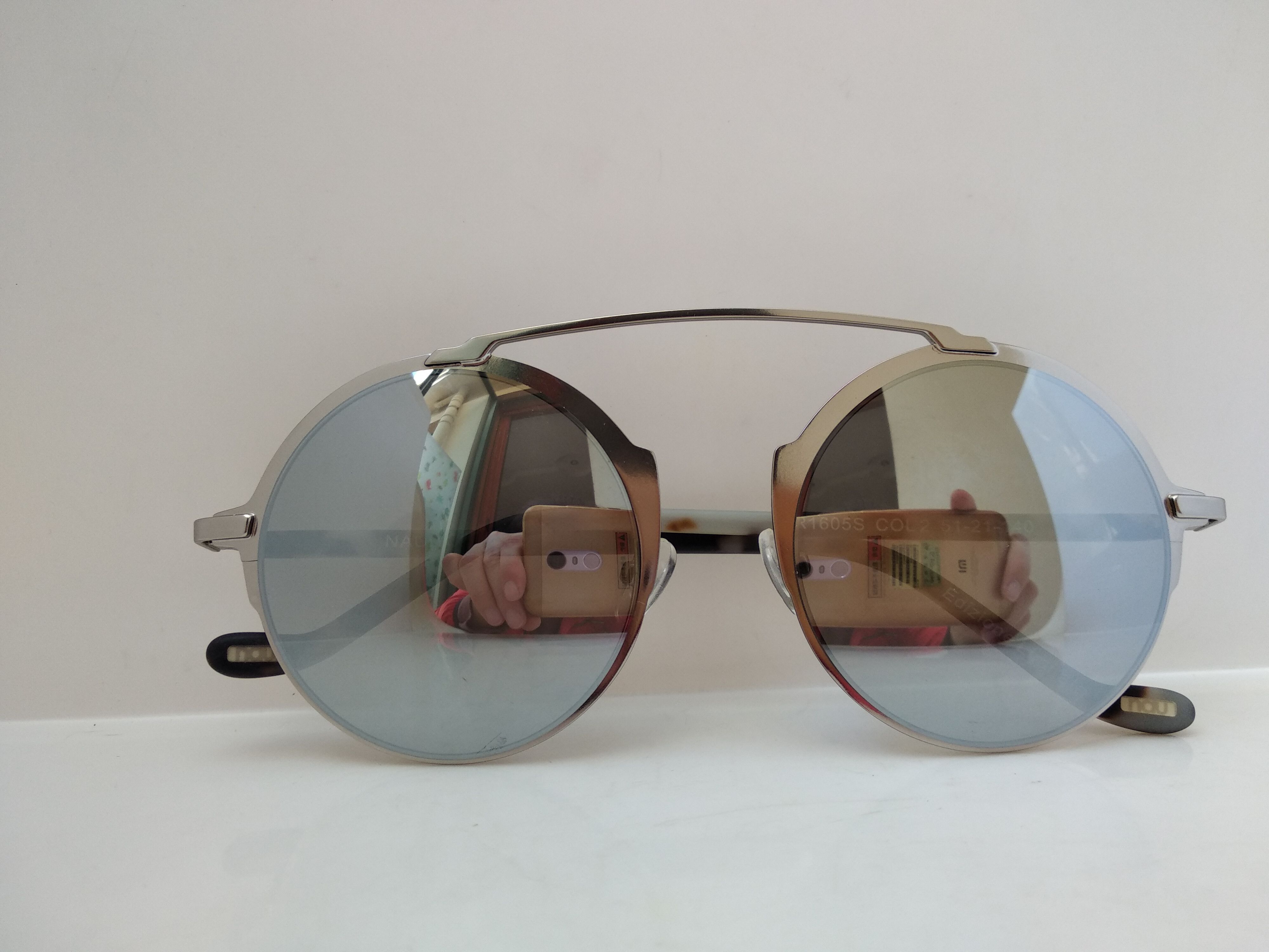 Other NAU！ Silver Round Sunglasses Frame BUDDY HOLLY Size ONE SIZE - 6 Thumbnail