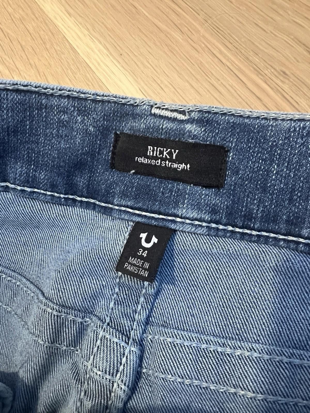 True Religion Y2K True Religion Ricky Denim Blue Size 34 Size US 34 / EU 50 - 3 Thumbnail