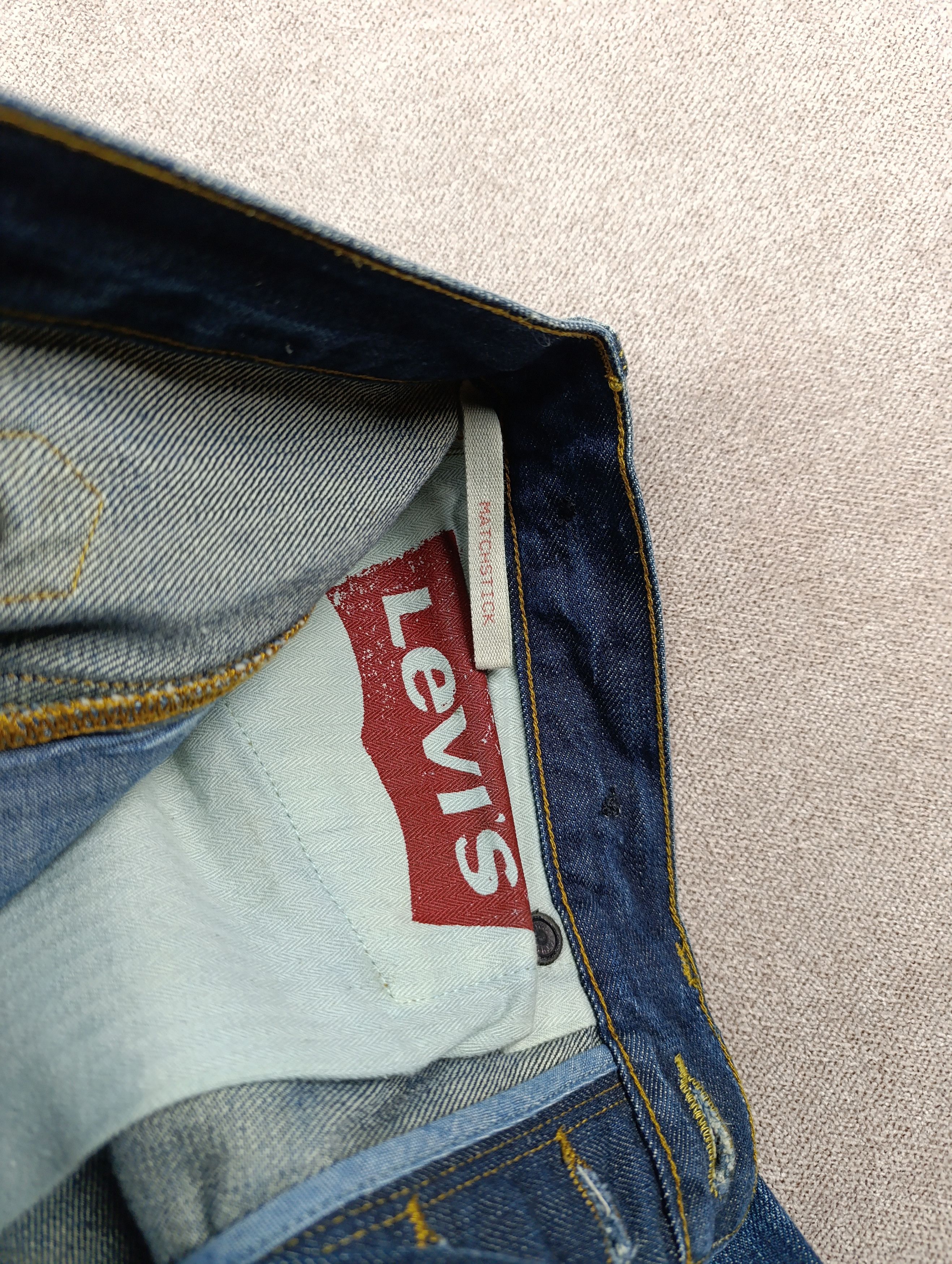 Levi's LEVIS MATCHSTICK SKINNY MENS JEANS CINCH SIZE 32/34 Size US 32 / EU 48 - 19 Thumbnail