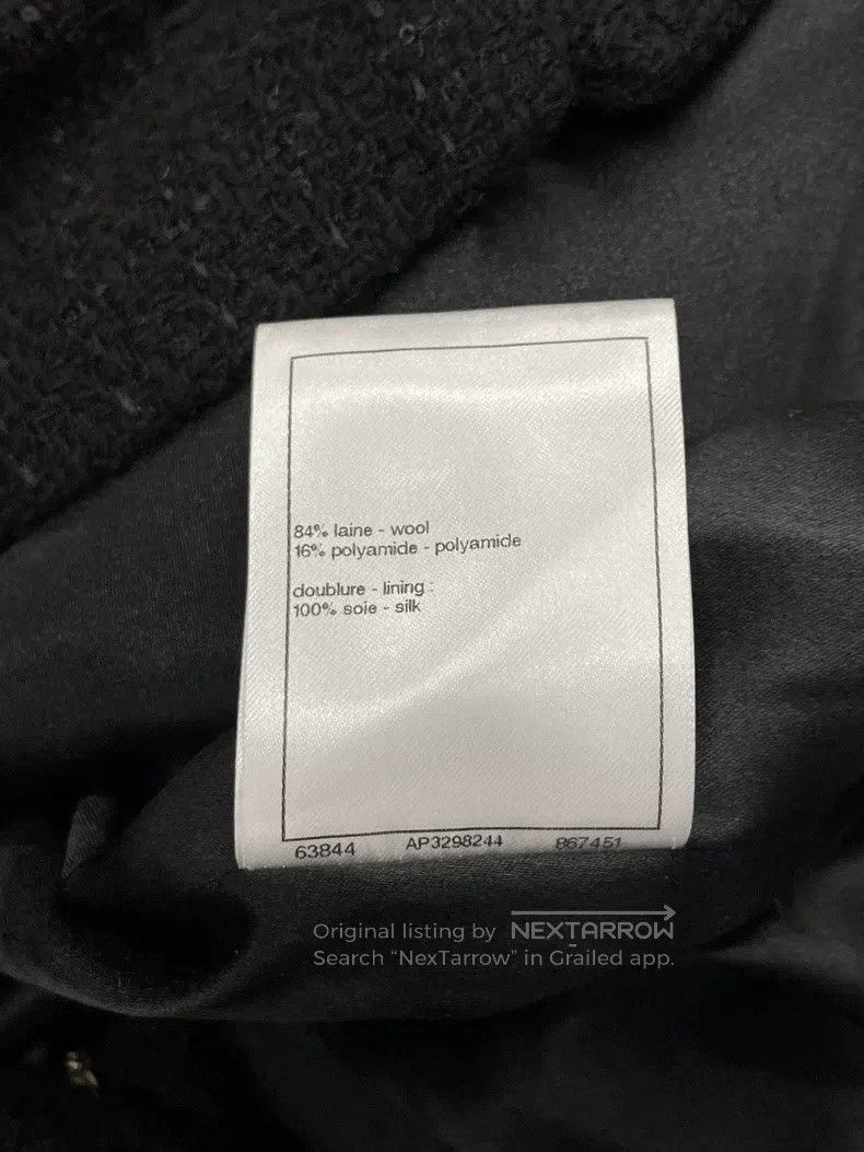 Chanel Chanel 25K black sequin lapel jacket Size XS / US 0-2 / IT 36-38 - 7 Thumbnail