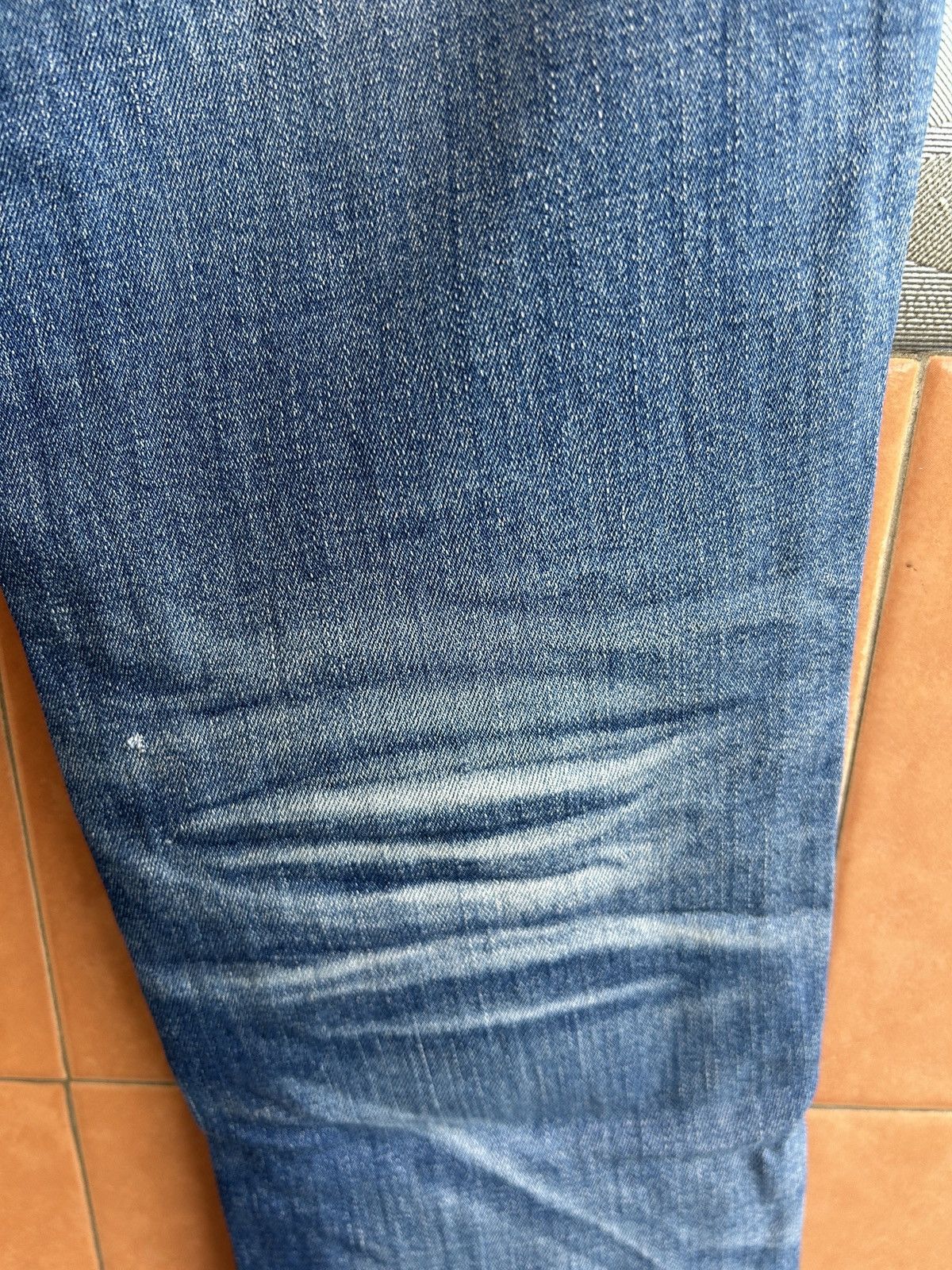 Japanese Brand Distressed Yoshitomo Nara X Lolita Cross Low Rise Jeans Size US 29 - 14 Thumbnail