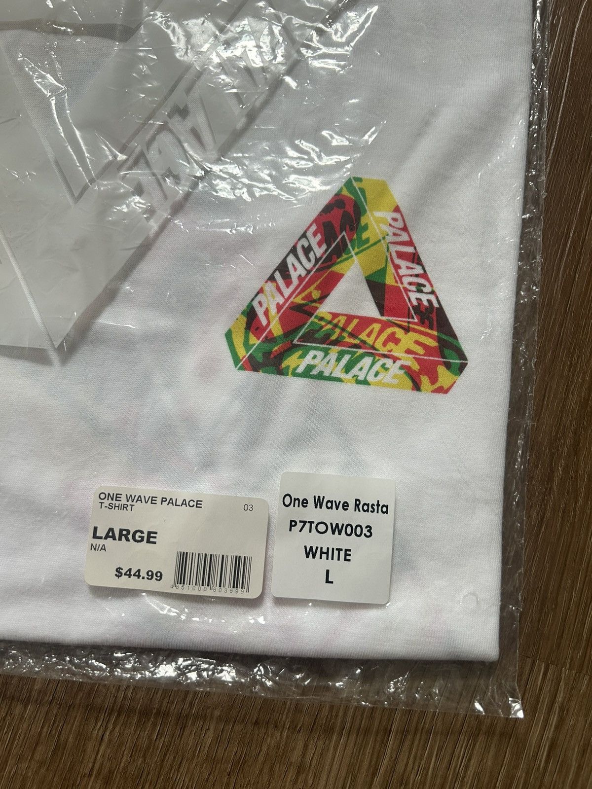 Palace Palace One Wave Rasta Tri Ferg Tee White Size US L / EU 52-54 / 3 - 2 Thumbnail