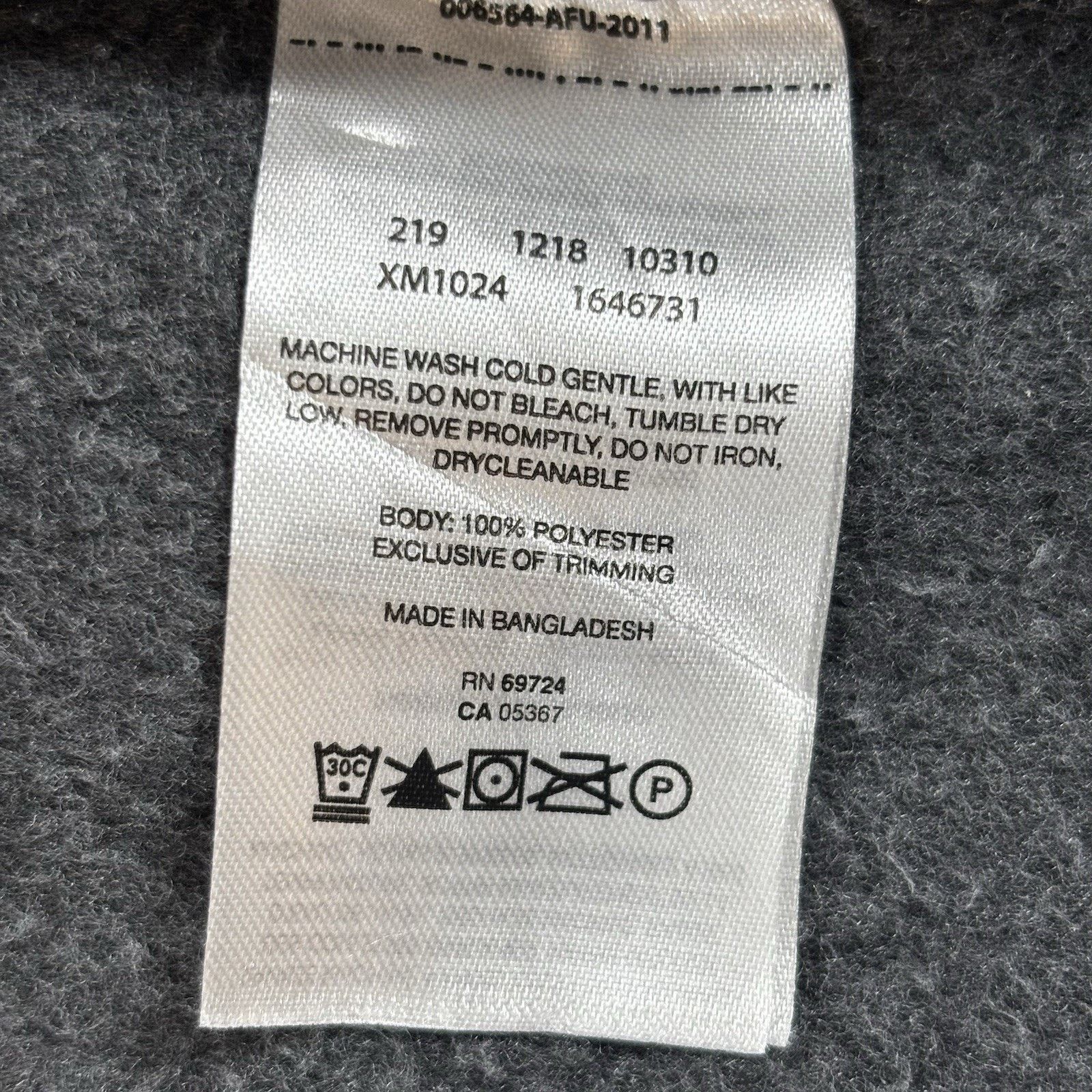 Columbia Columbia Steens Mountain Fleece Vest Men’s XL Charcoal Gray Size US XL / EU 56 / 4 - 5 Thumbnail