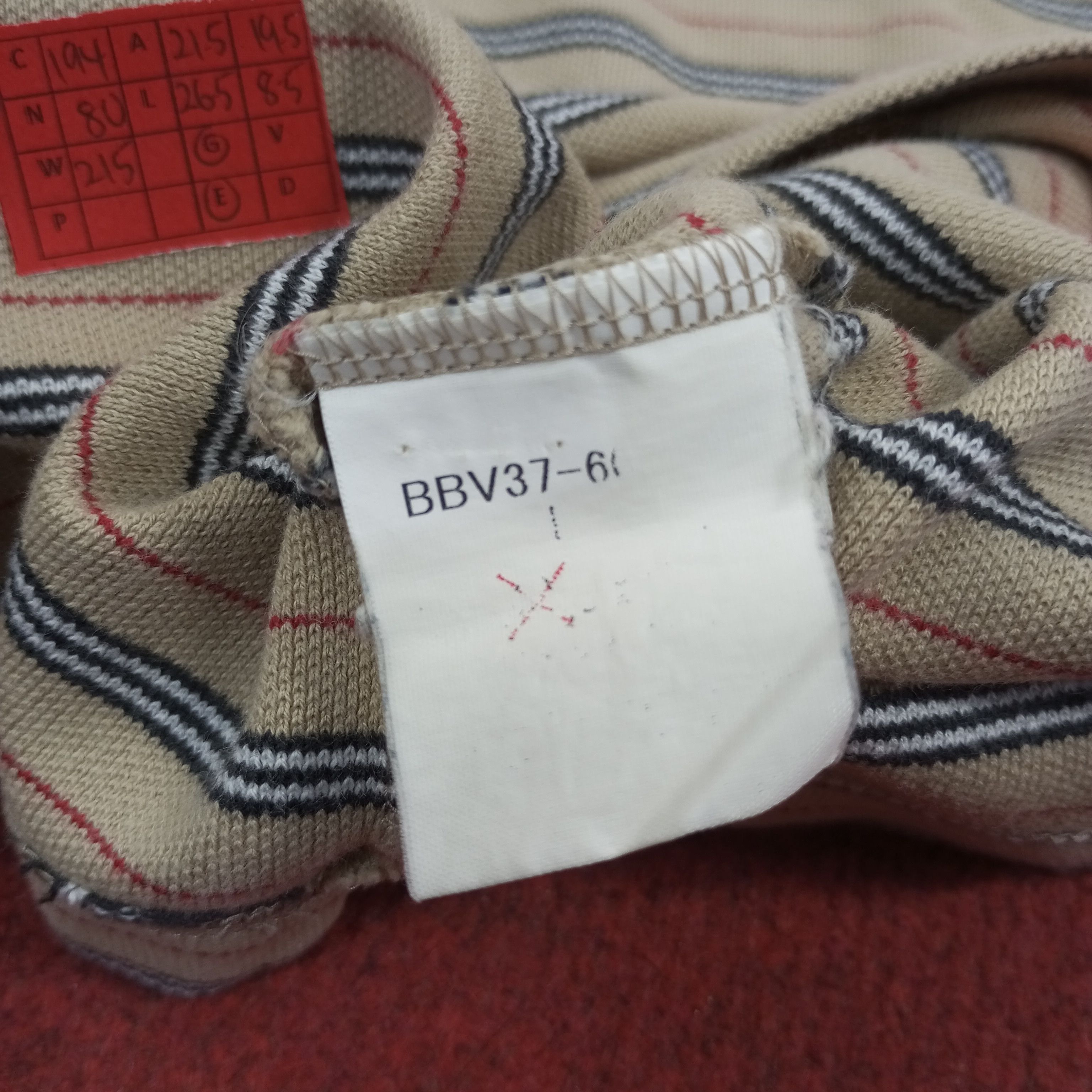 Burberry × Vintage Burberry London Luxury Brand Fashion Style Tshirt Size US L / EU 52-54 / 3 - 9 Thumbnail