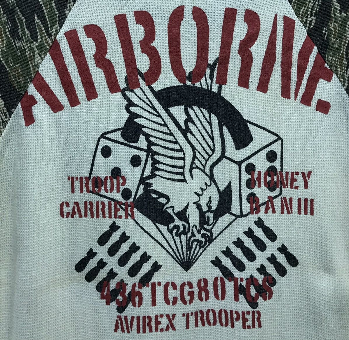 Avirex × Vintage Vintage Avirex Sky Train Airborne Shirt Size US XL / EU 56 / 4 - 3 Thumbnail