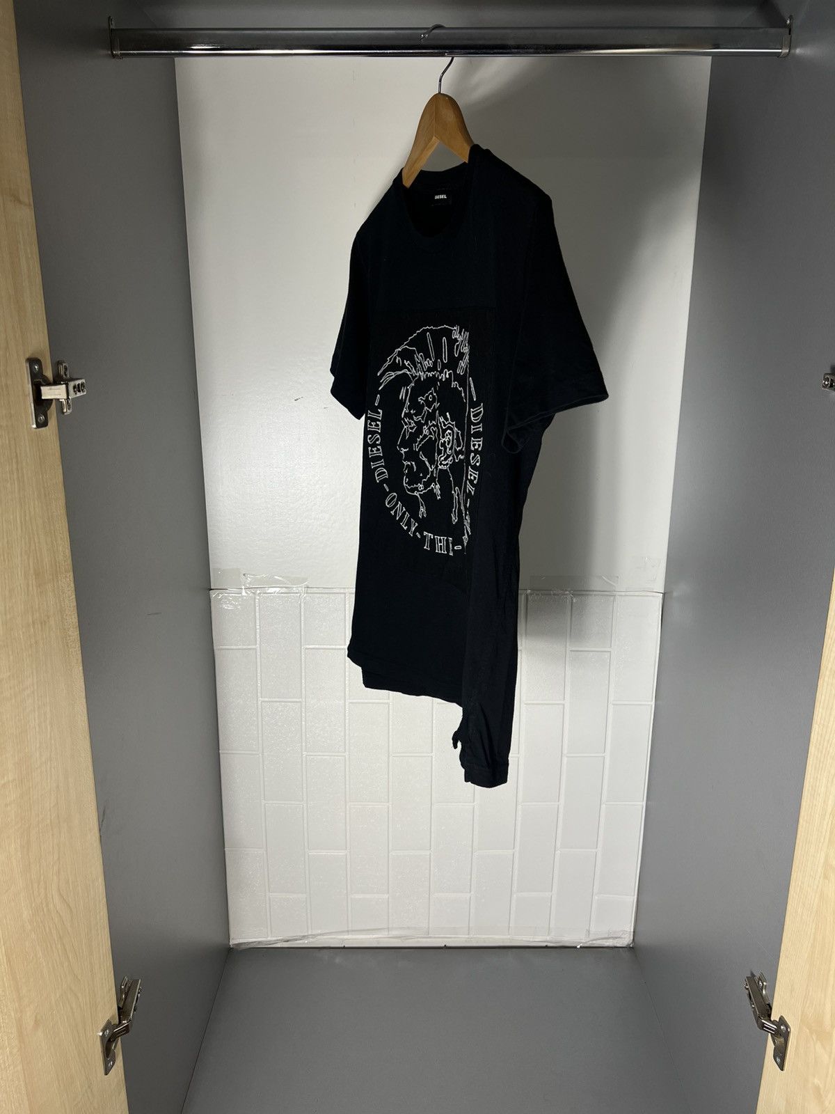Diesel VINTAGE DIESEL INDUSTRY DENIM DIVISION DESIGNER T-SHIRT Y2K Size US M / EU 48-50 / 2 - 8 Thumbnail