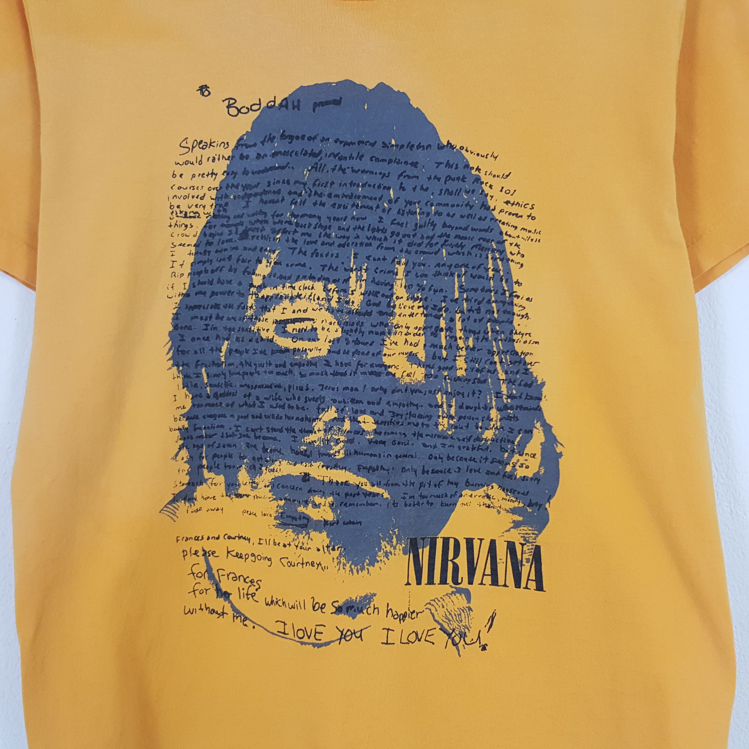 Band Tees × Nirvana × Vintage Vintage Nirvana American Rock Band Tshirt Size US S / EU 44-46 / 1 - 2 Thumbnail
