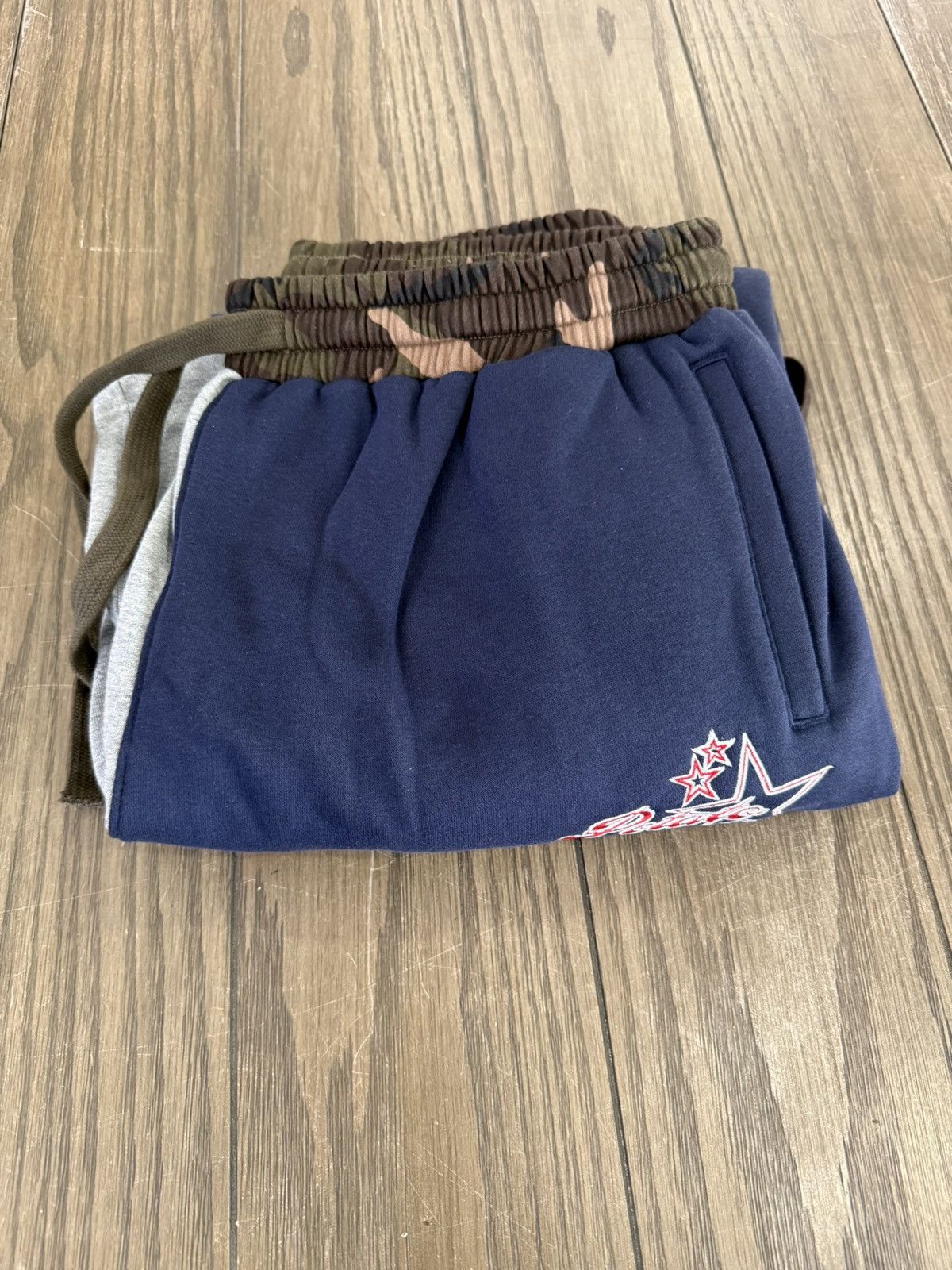 Imran Potato ‼️ Imran POTATO Cargo Color-block Sweat Pants Camo Large ‼️ Size US 34 / EU 50 - 5 Thumbnail
