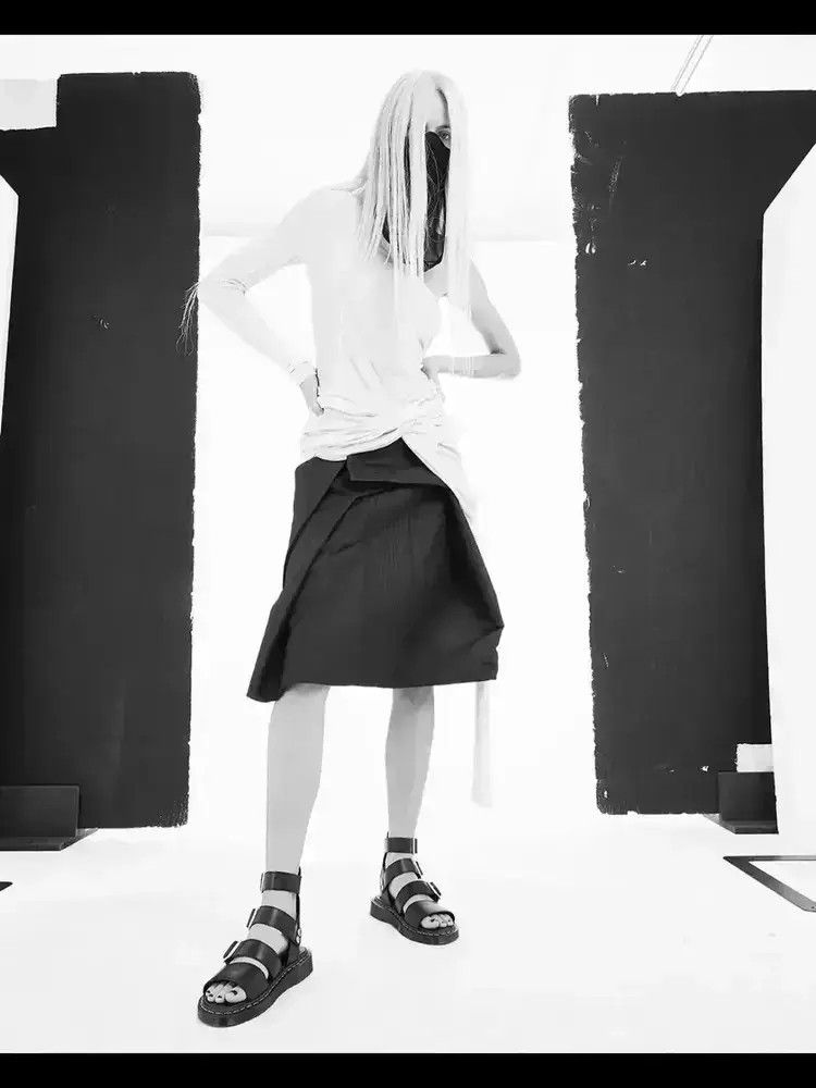 Dr. Martens × Rick Owens Rick Owens x Dr Marten Boots Sandlals Size US 10.5 / EU 43-44 - 7 Thumbnail