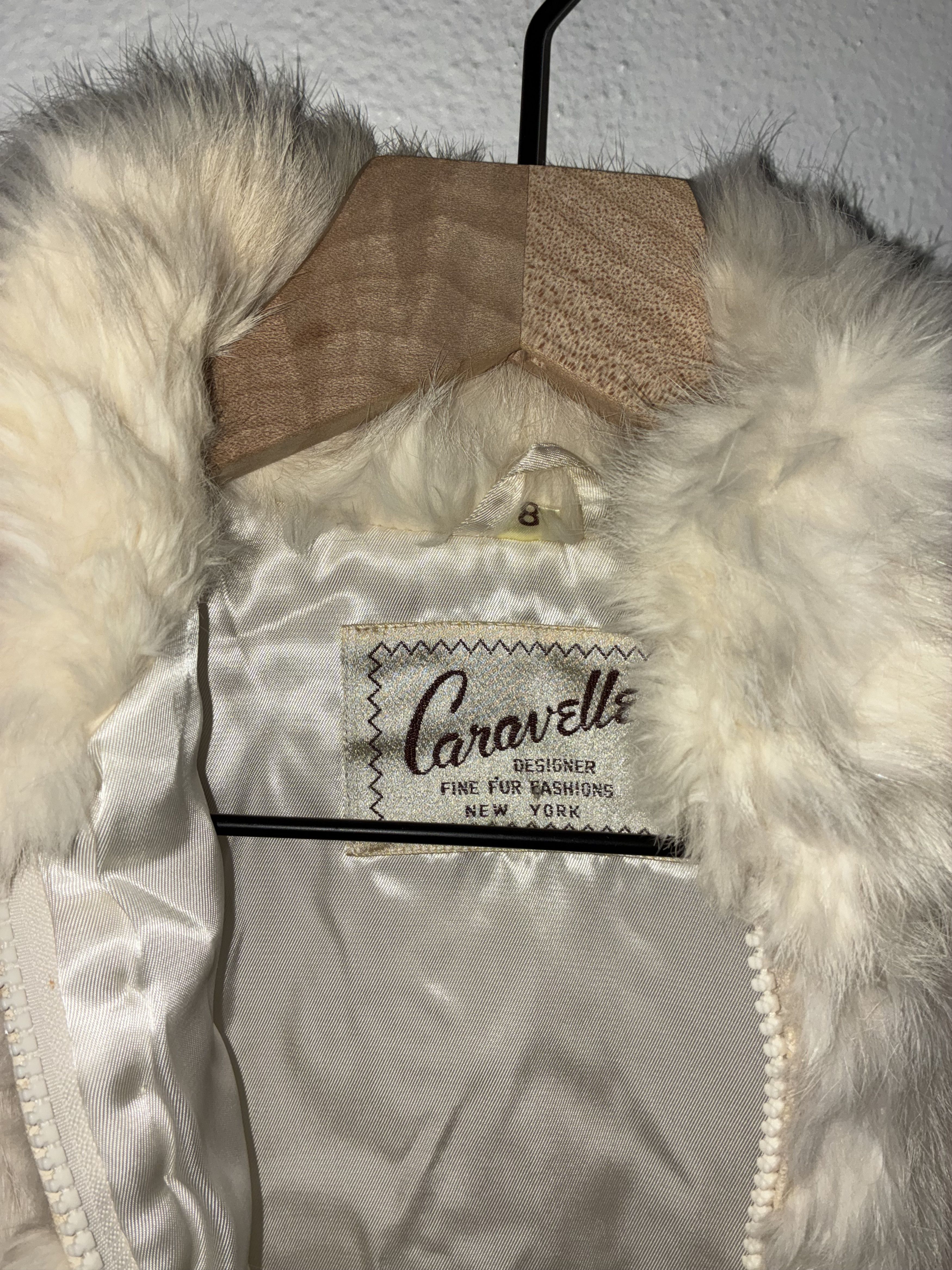 Other Caravelle NYC white rabbit fur coat Size M / US 6-8 / IT 42-44 - 6 Thumbnail