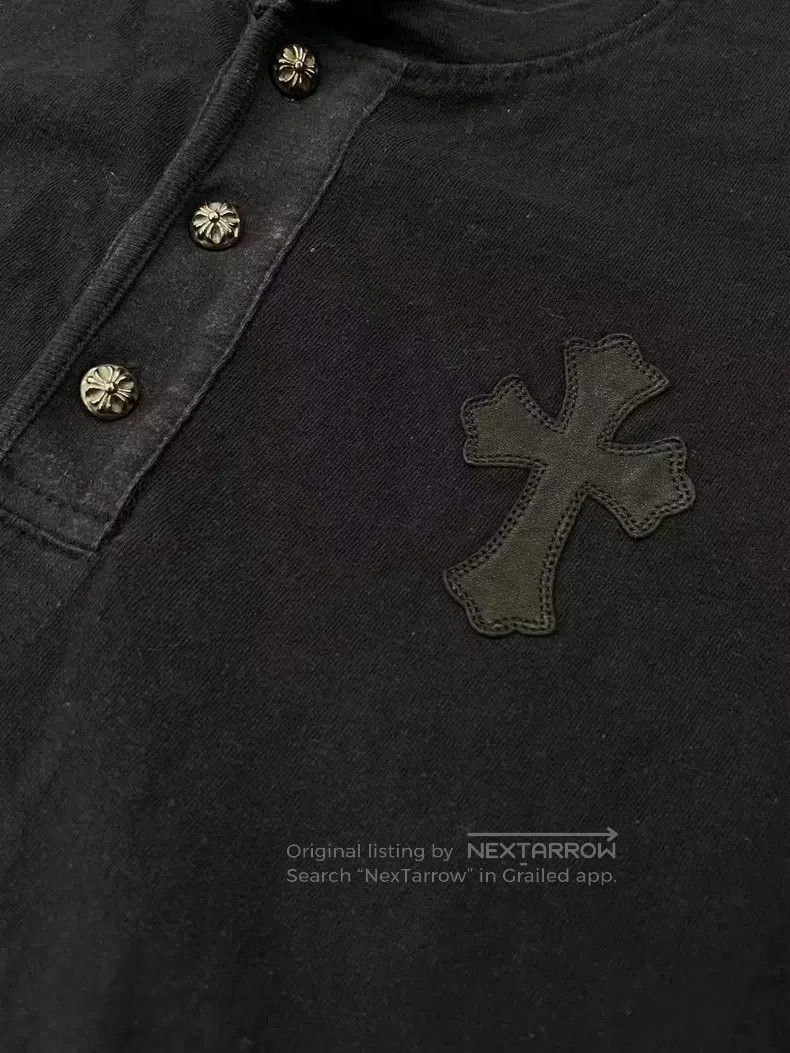 Chrome Hearts CHROME HEARTS Size S Cross-stitched silver-buttoned Henry c Size US S / EU 44-46 / 1 - 3 Thumbnail