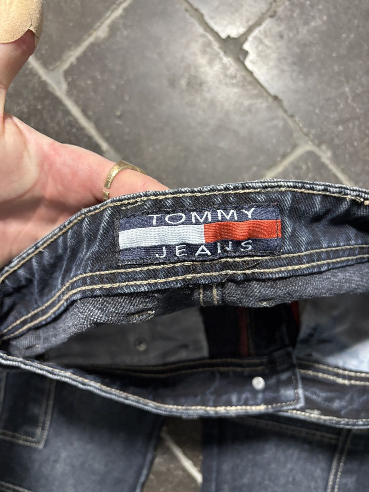 Vintage New York Yankees Jeans Vintage NY Denim 3D Pocket Puff Y2K Size US 28 / EU 44 - 10 Thumbnail
