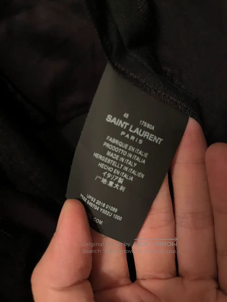 Saint Laurent Paris Saint Laurent Paris Micro-pull trousers Size US 32 / EU 48 - 5 Thumbnail