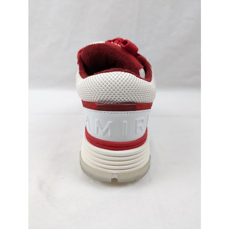 Amiri o1rshd1 MA-1 Low-Top Sneakers in White/ Red Size US 8 / EU 41 - 10 Thumbnail