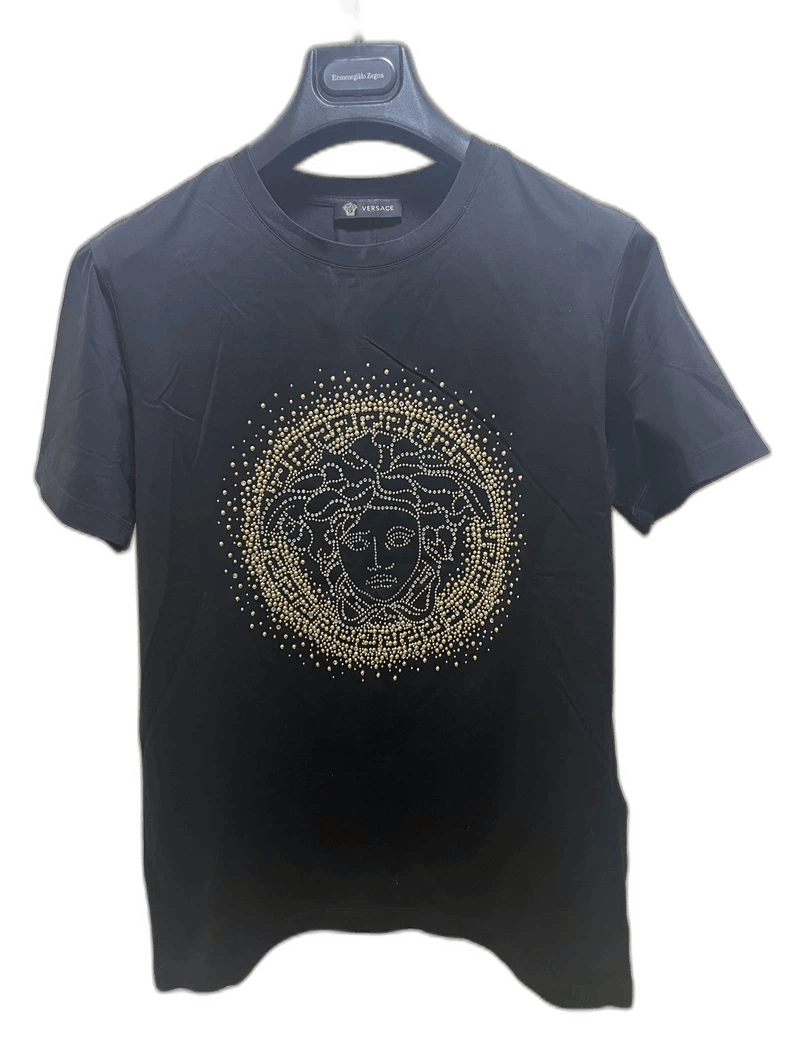 Versace Versace Medusa T-Shirt Unisex Black Size US M / EU 48-50 / 2 - 1 Thumbnail