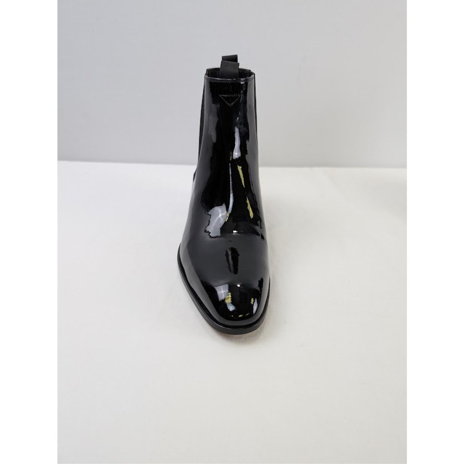 Tom Ford o1rshd1 Stivale Vernice Nero Boots in Black Size US 12 / EU 45 - 13 Thumbnail