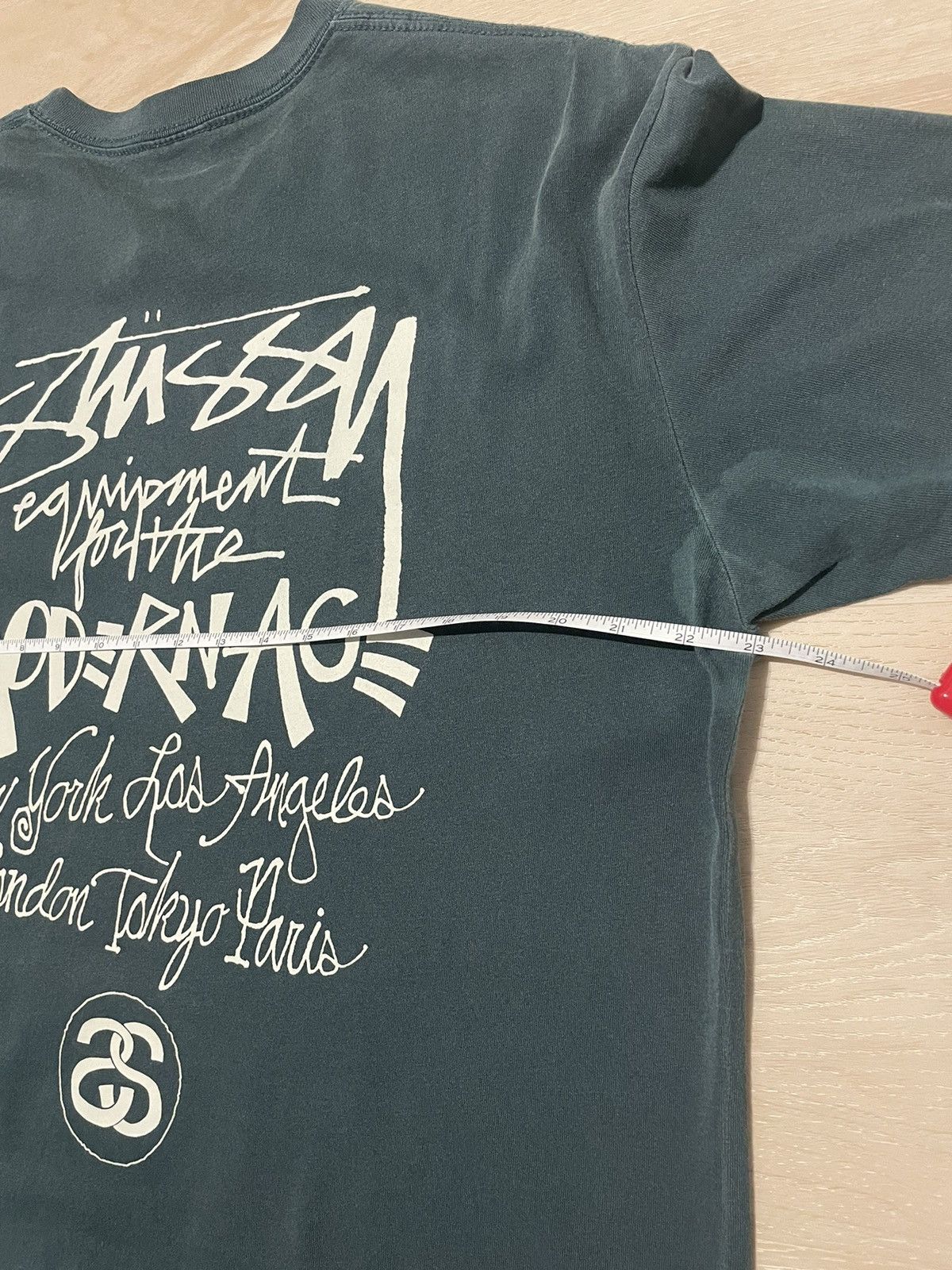 Stussy Stussy Australia Exclusive Double Sided TShirt Size US L / EU 52-54 / 3 - 6 Thumbnail