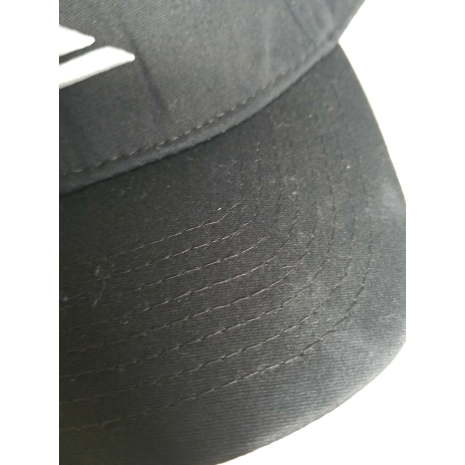 New Era New Era 39Thirty Cap Baseball Hat Black White Logo Fitted S/M Mens Adult Size M Black Logo 90s Style Size ONE SIZE - 4 Thumbnail