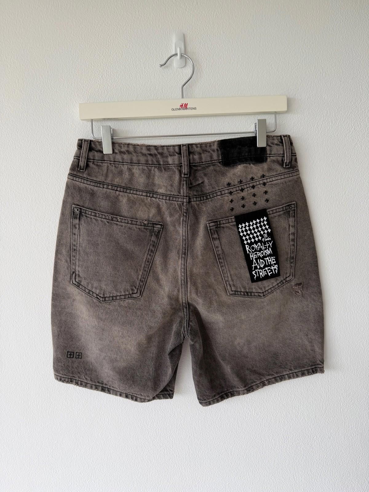 Ksubi new Ksubi mens denim shorts anti k short grey smoke 32 Size US 32 / EU 48 - 5 Thumbnail