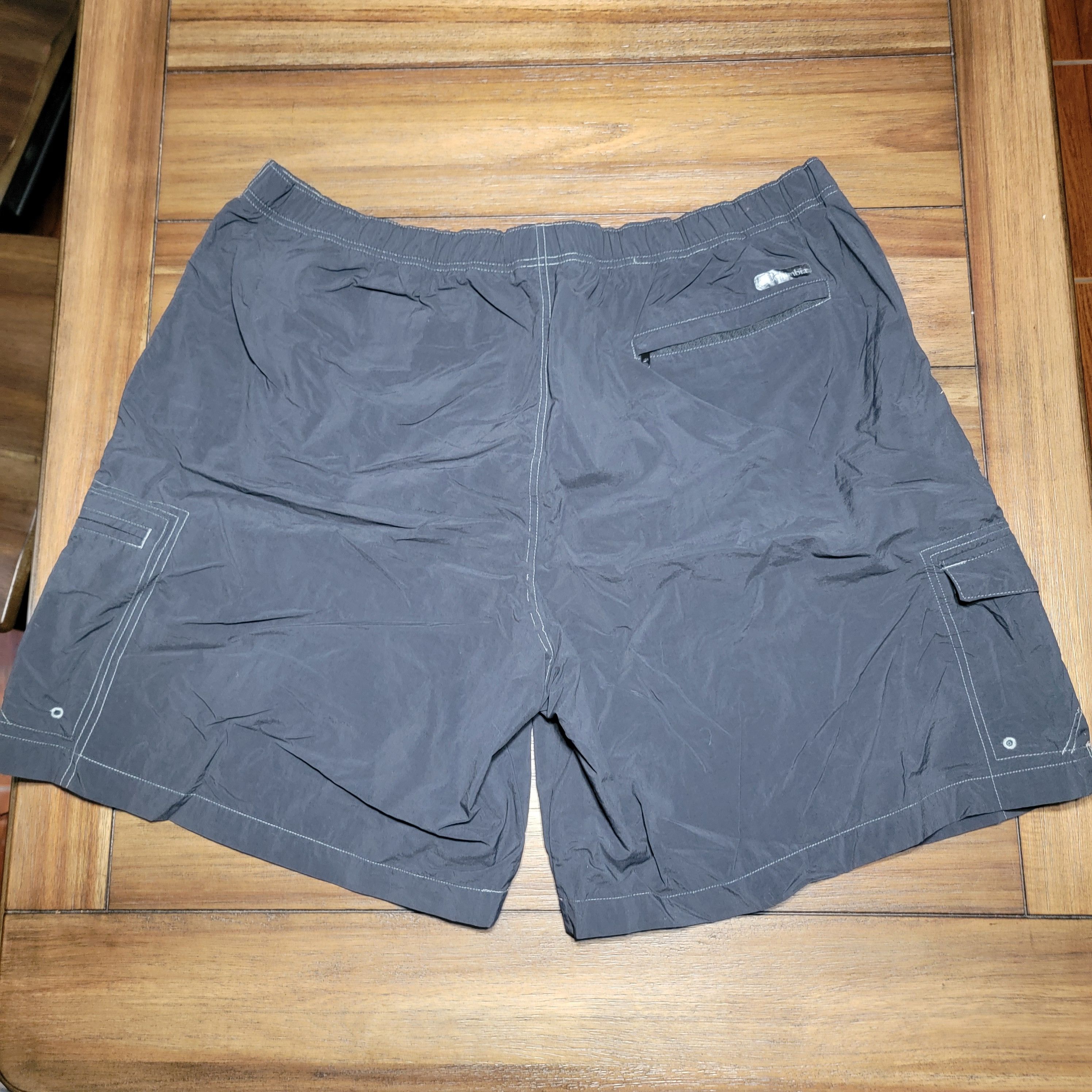 Columbia Columbia Sportswear Swim Trunks Black w/ Belt - Size 3X Size US 40 / EU 56 - 4 Thumbnail