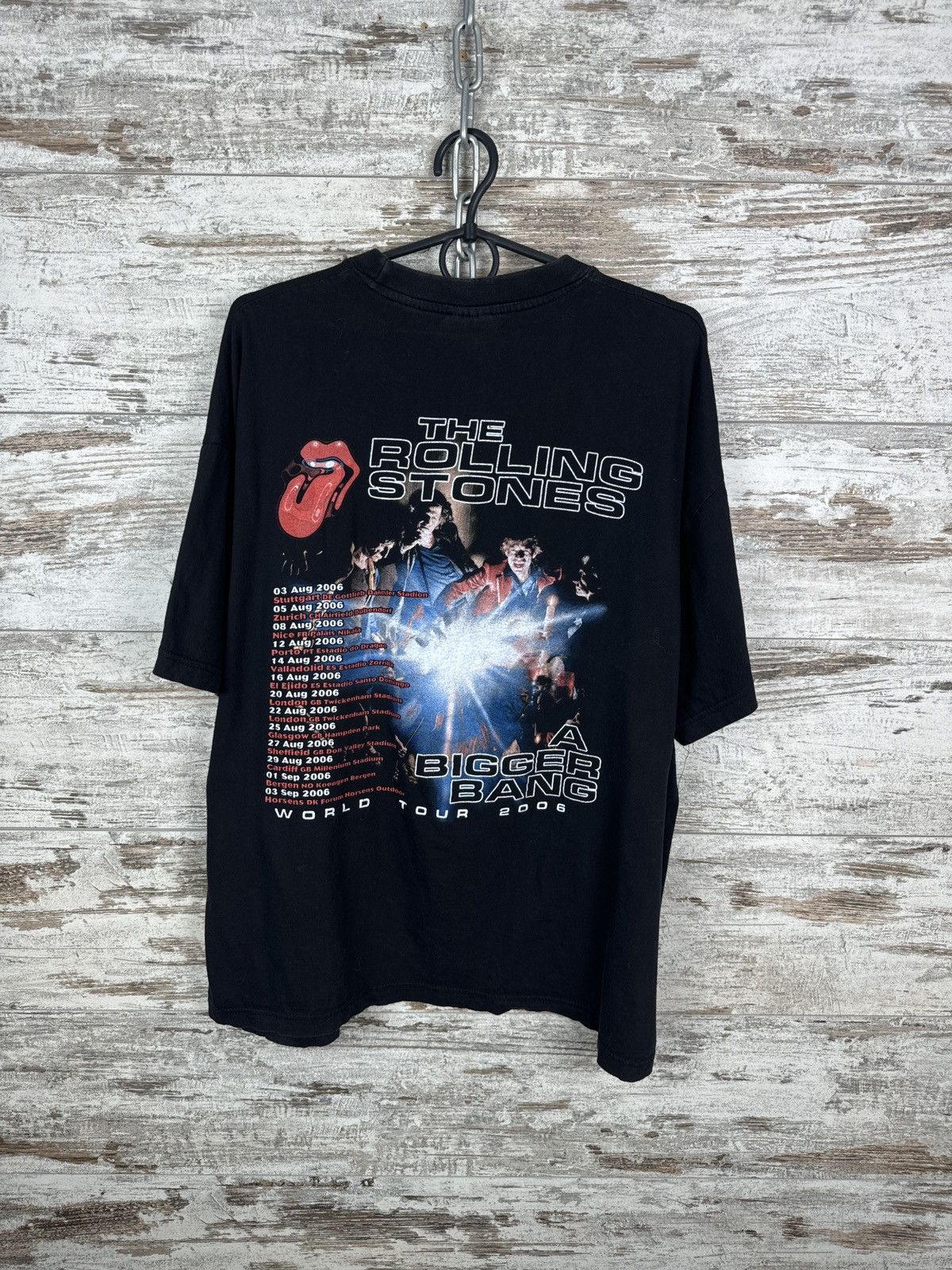 Band Tees Mens Vintage The Rolling Stones T-shirt 2006 rock tee band Size US XL / EU 56 / 4 - 14 Thumbnail