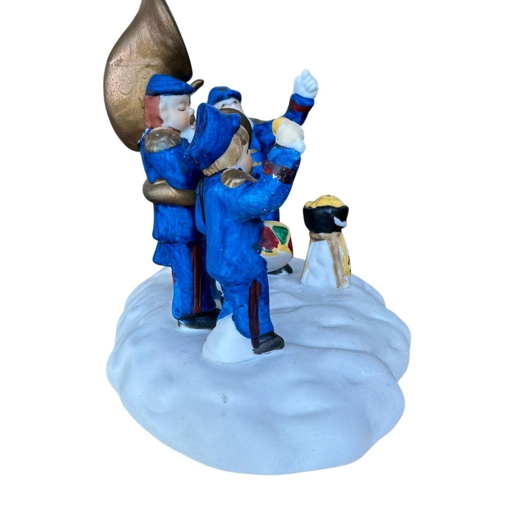 Vintage VTG Porcelain Band Conductor Puppy Figurine Please Give Chr Size ONE SIZE - 4 Thumbnail