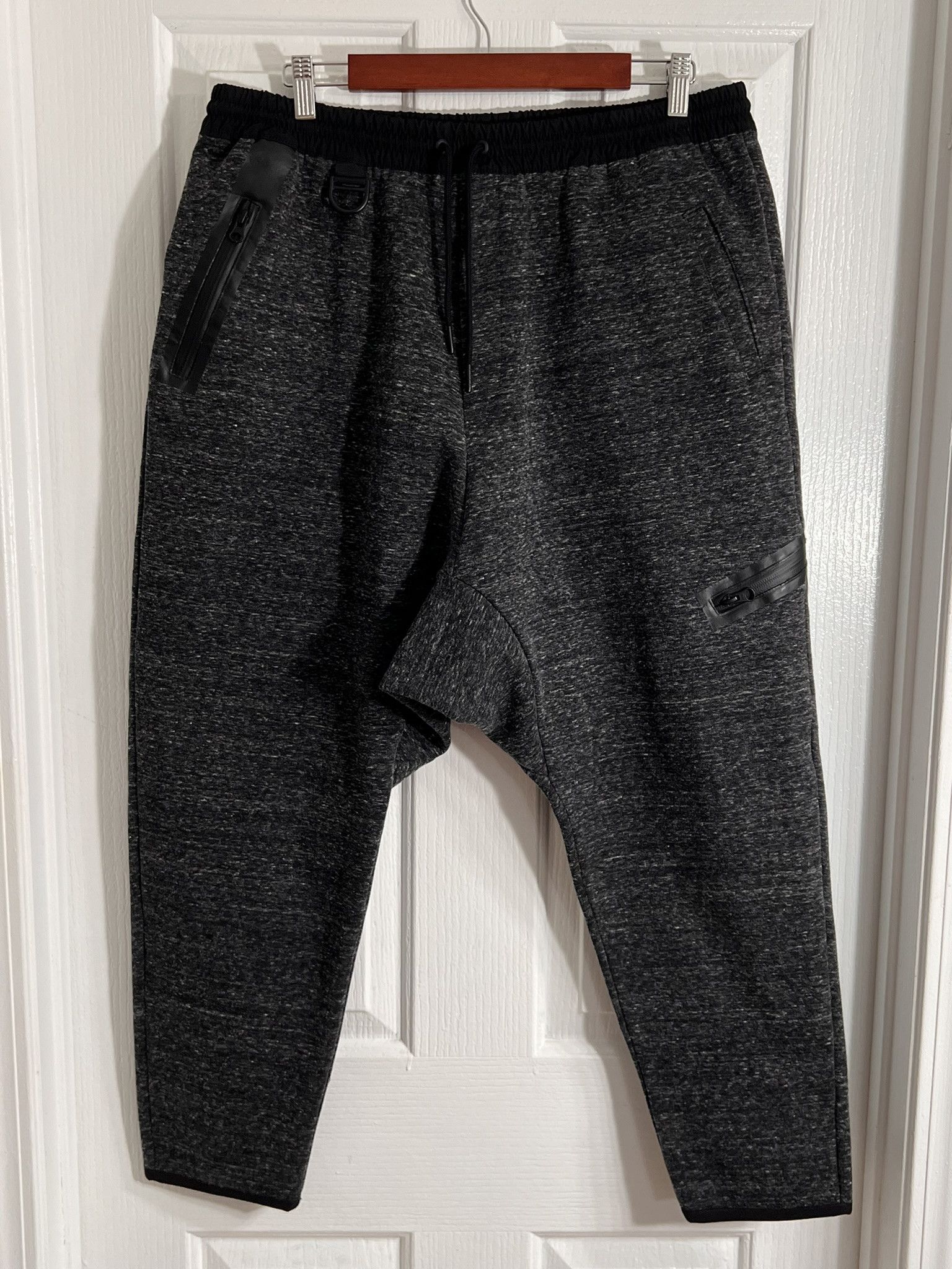 Y-3 Y-3 Jogger Sweat Harem Tech Pants Cargo Pocket Gray XL Size US 36 / EU 52 - 1 Thumbnail