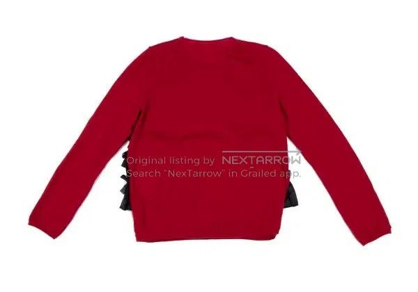 Comme des Garcons Comme Des Garcons Red vintage patterned top Size S / US 4 / IT 40 - 3 Thumbnail