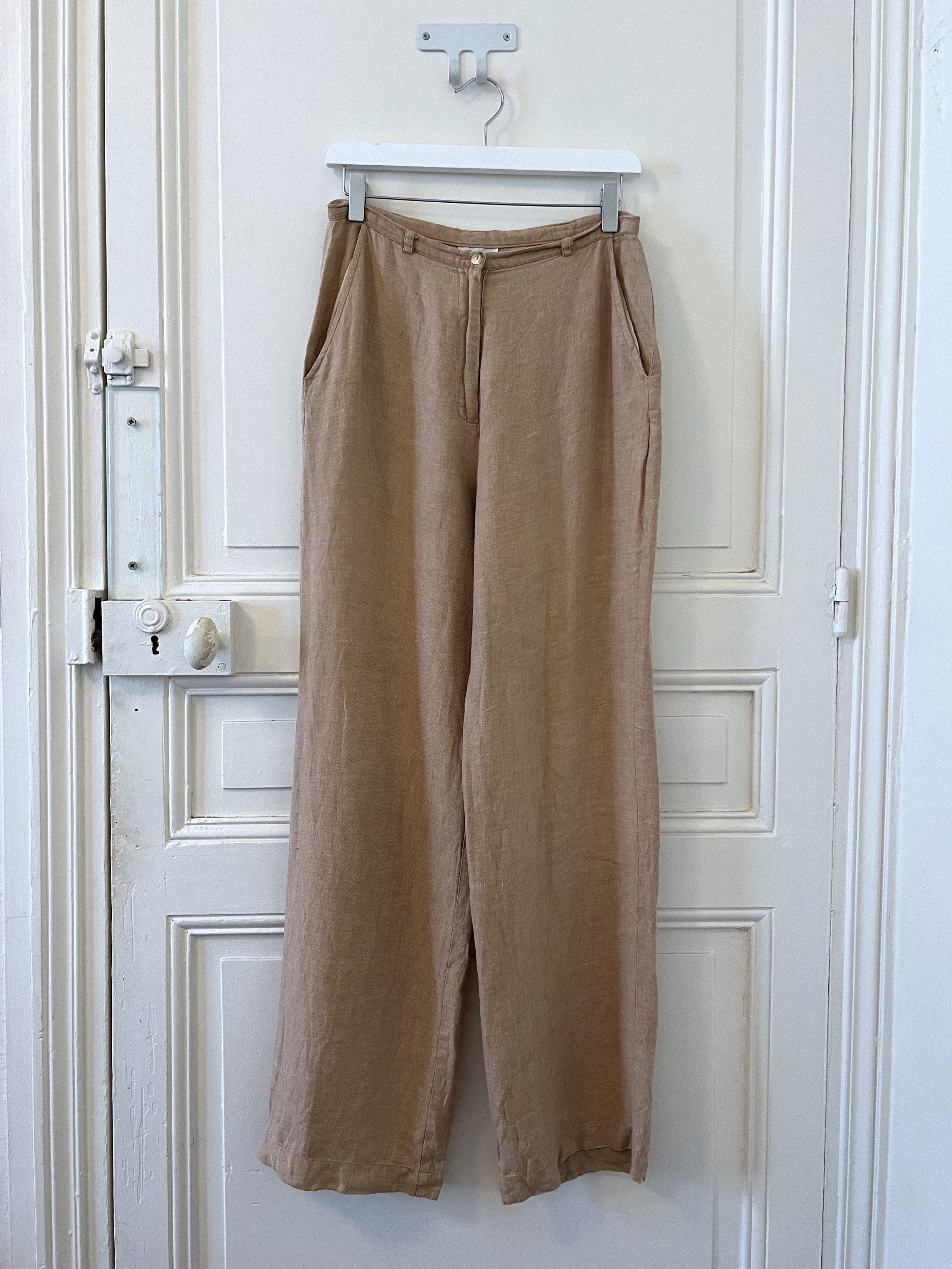 Other Linen Trousers Size 27" / US 4 / IT 40 - 1 Thumbnail